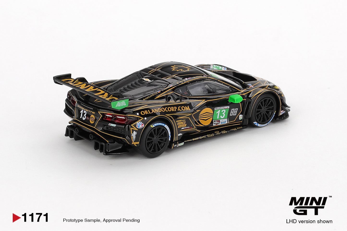 *PRESALE Mini GT #1171 Chevrolet Corvette Z06 GT3 R #13 Daytona 24 *PUDEŁKO