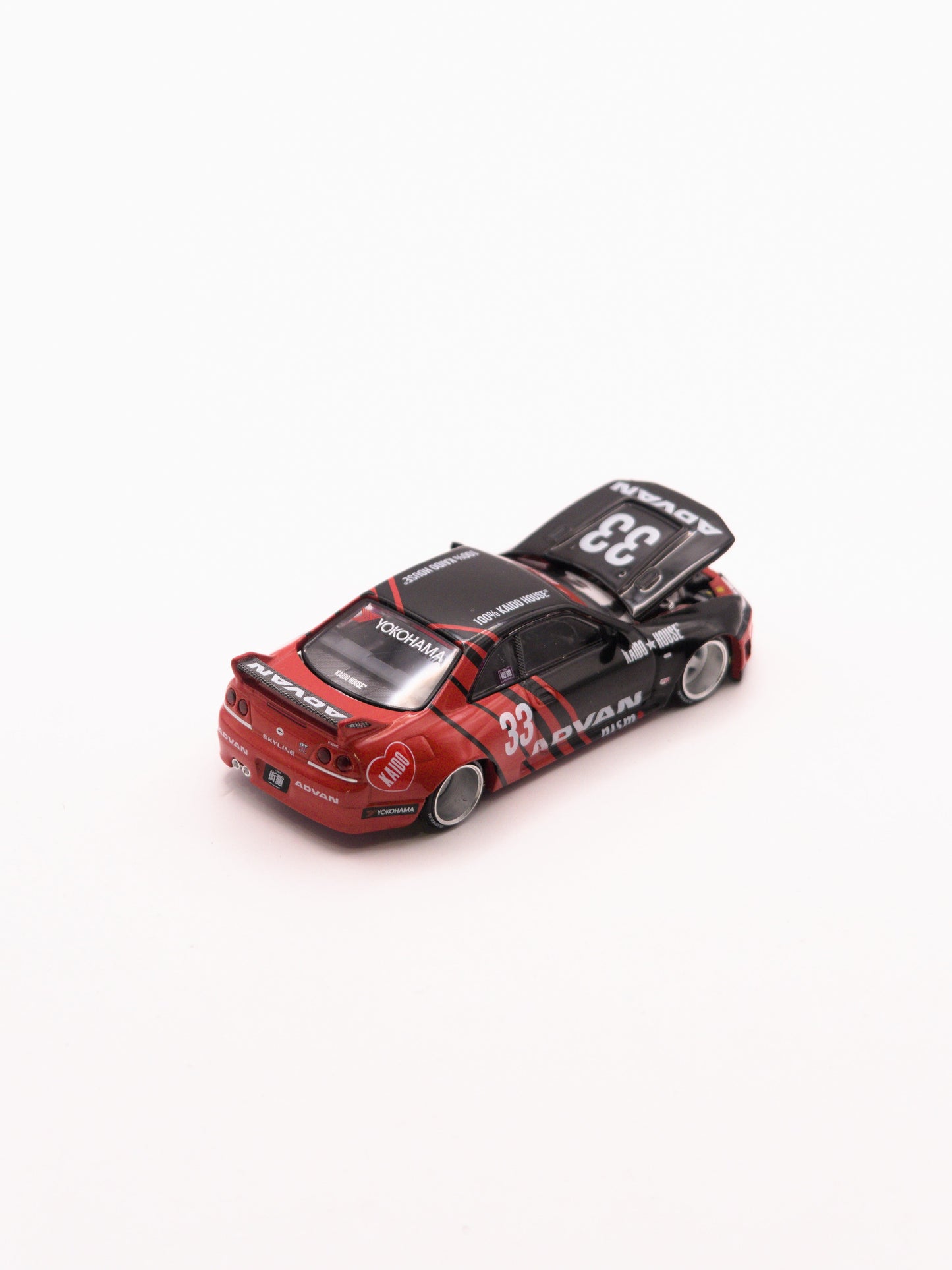 Kaido House #191 Nissan Skyline GT-R R33 Advan Works - SEALED BOX! CHASE!