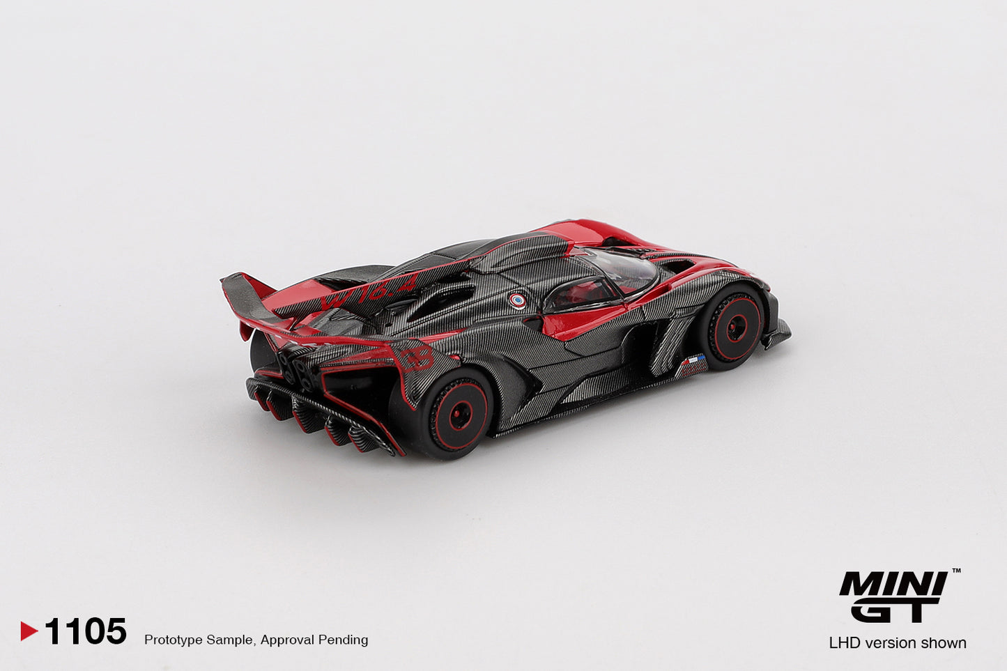 *PRESALE Mini GT #1005 Bugatti Bolide Ultimate 2026 Czerwony *PUDEŁKO