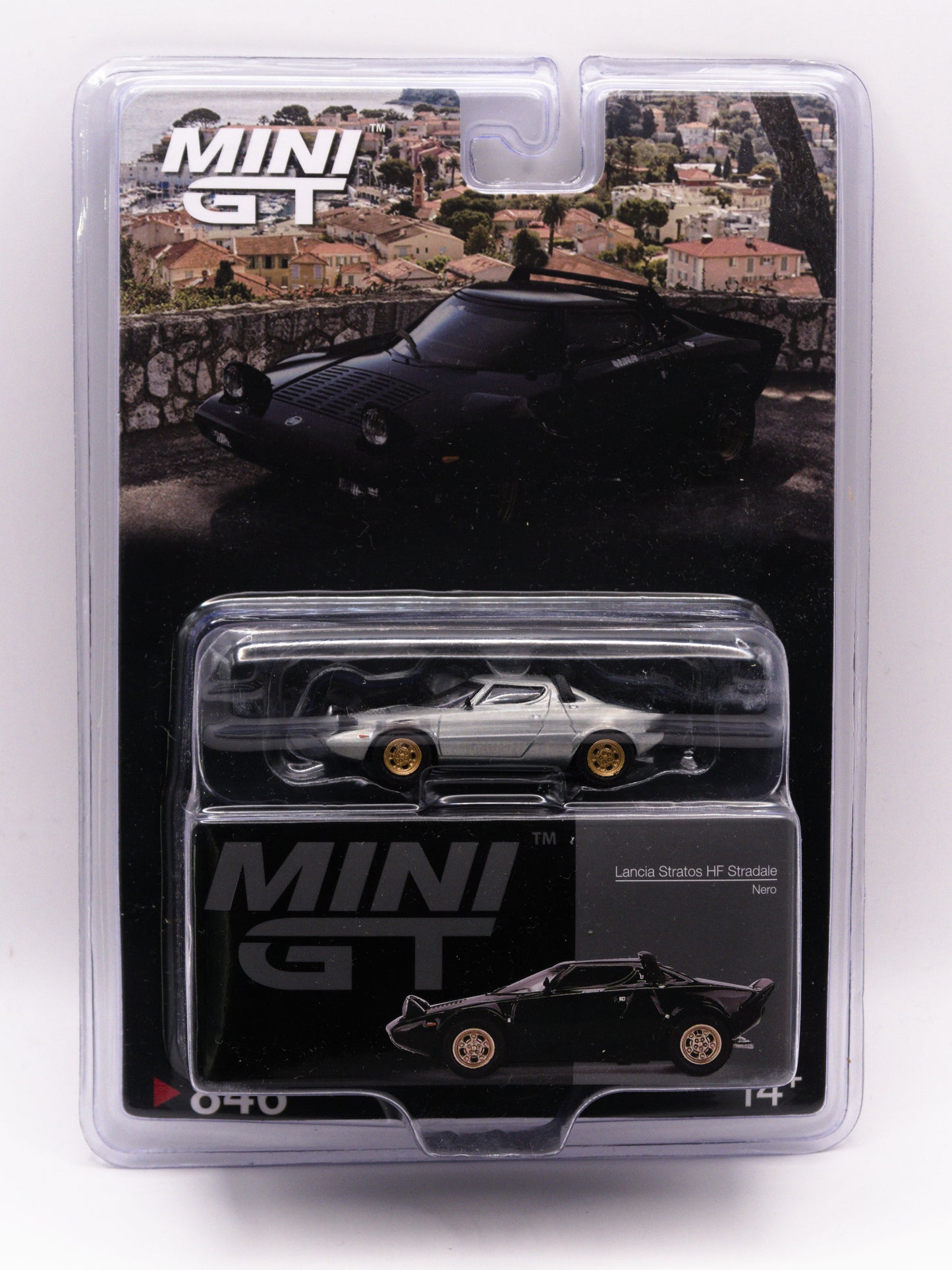 CHASE Mini GT 846 Lancia Stratos HF Stradale Silver