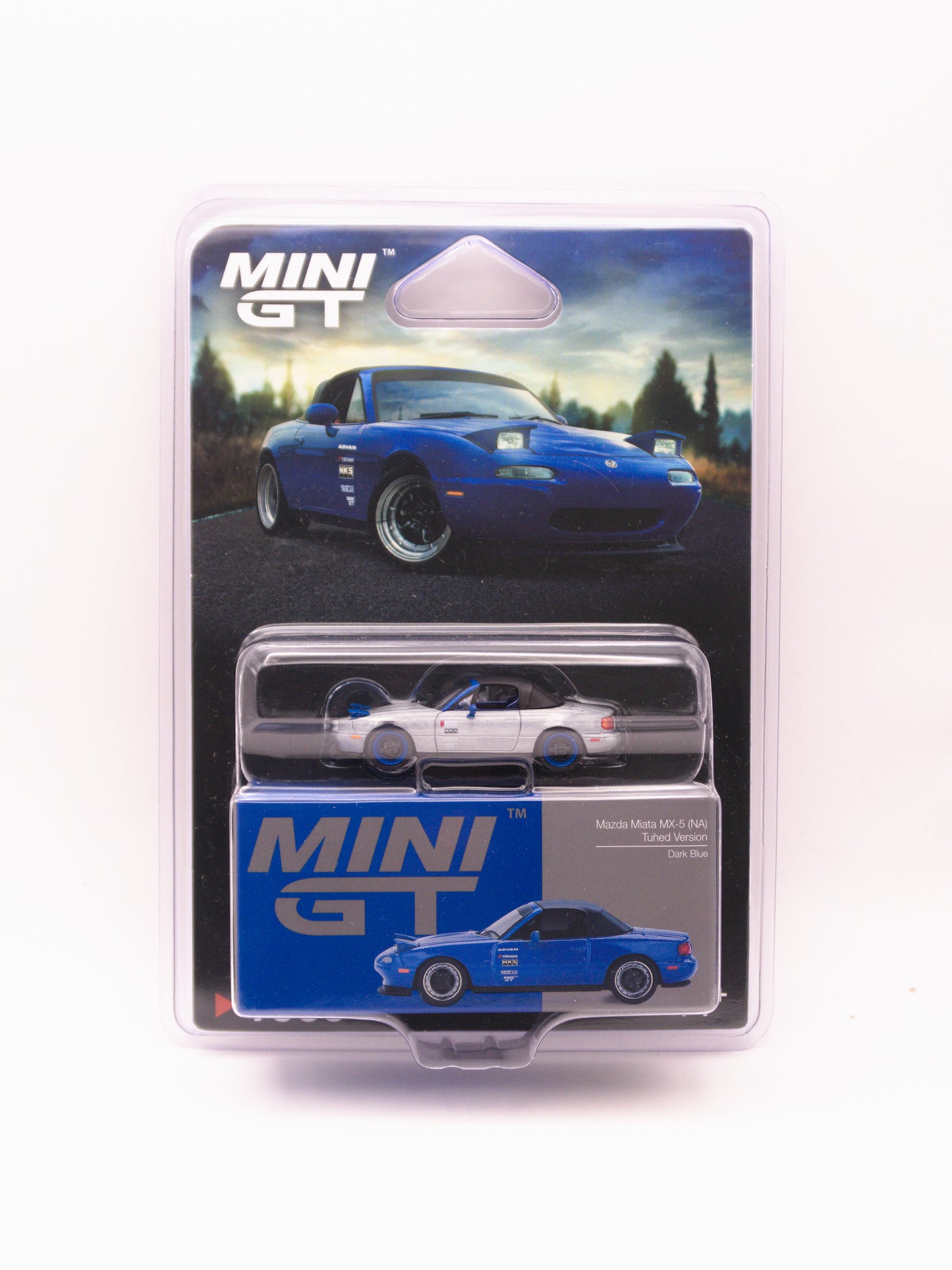 Mini GT #1069 Mazda Miata MX-5 NA Tuned Blue