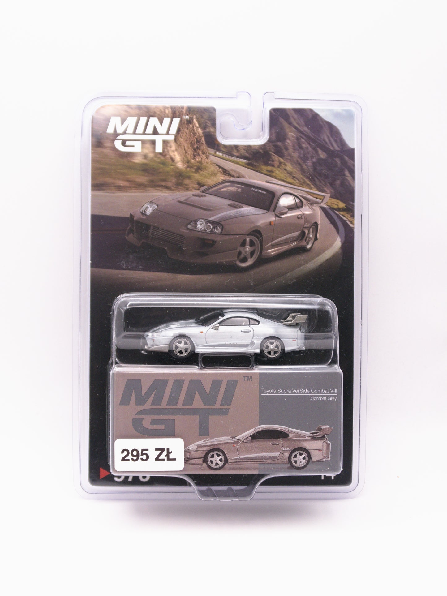 Mini GT #978 Toyota Supra VeilSide Combat V-II Combat Grey BLISTER