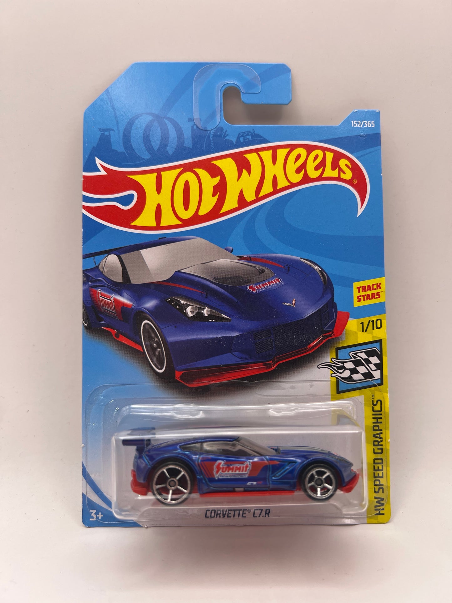 Corvette C7.R Blue *Card