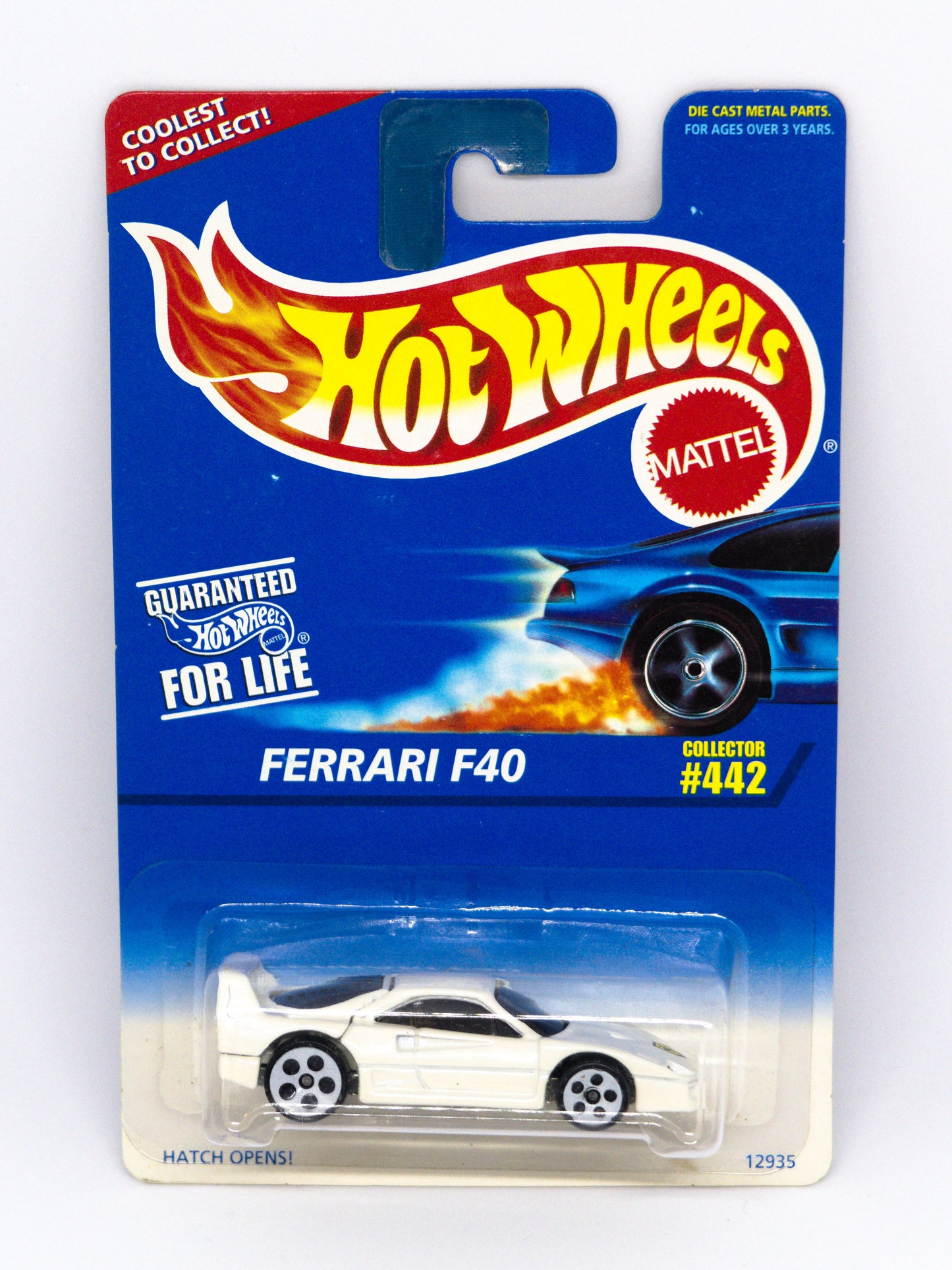 Ferrari F40 White - 5DOT Wheel Variant