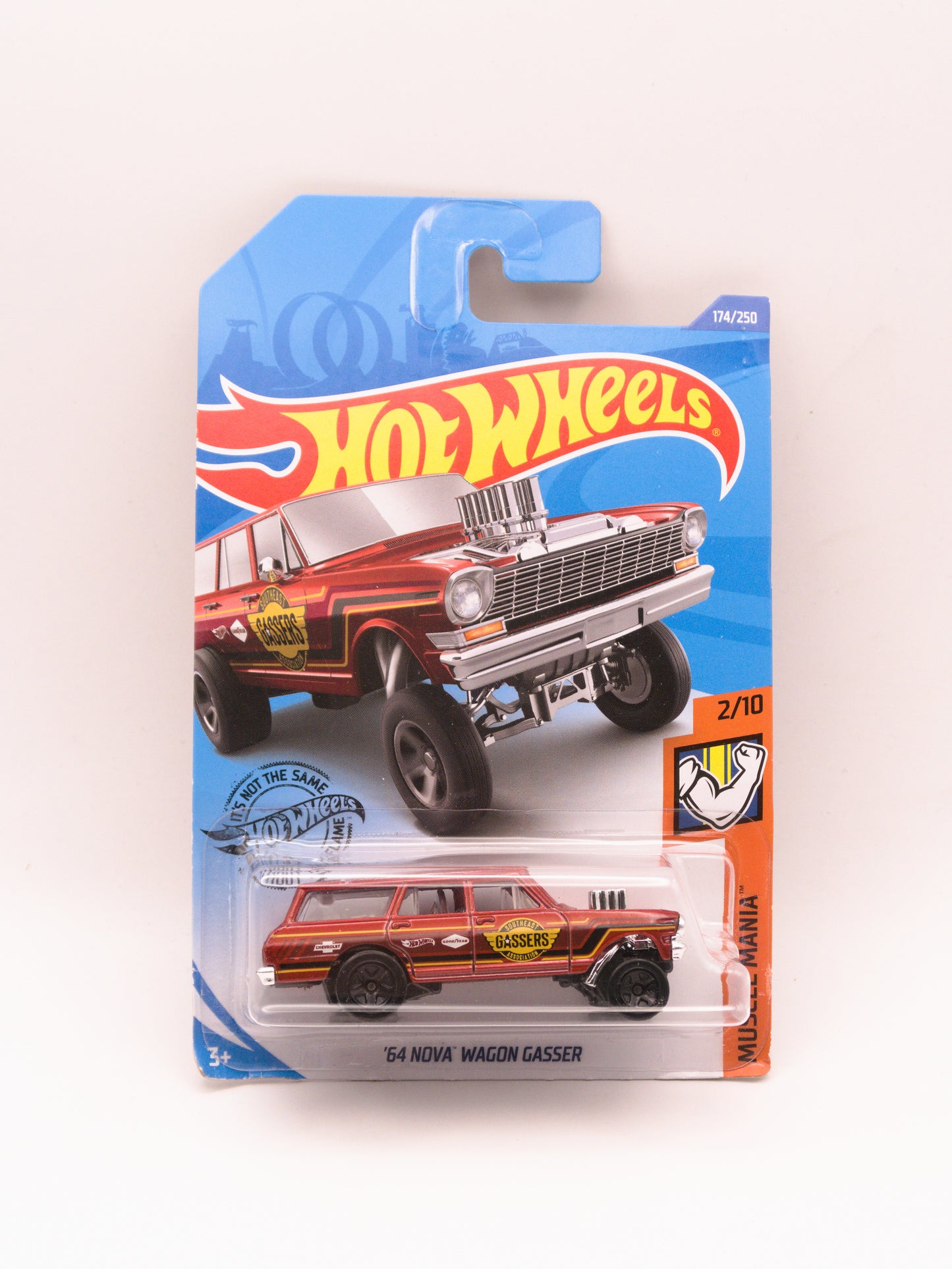 '64 Nova Wagon Gasser Czerwony