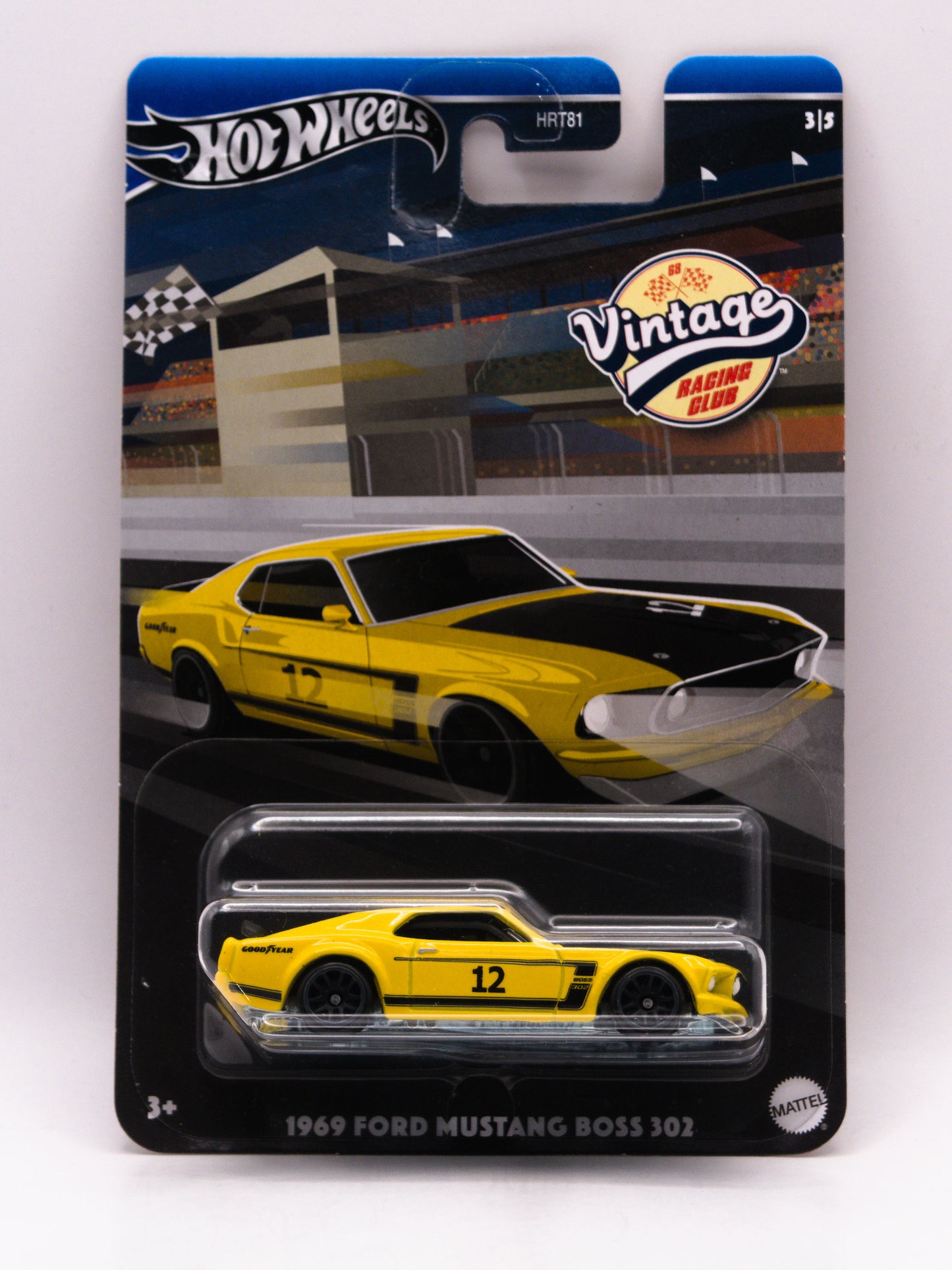 1969 Ford Mustang Boss 302 Yellow