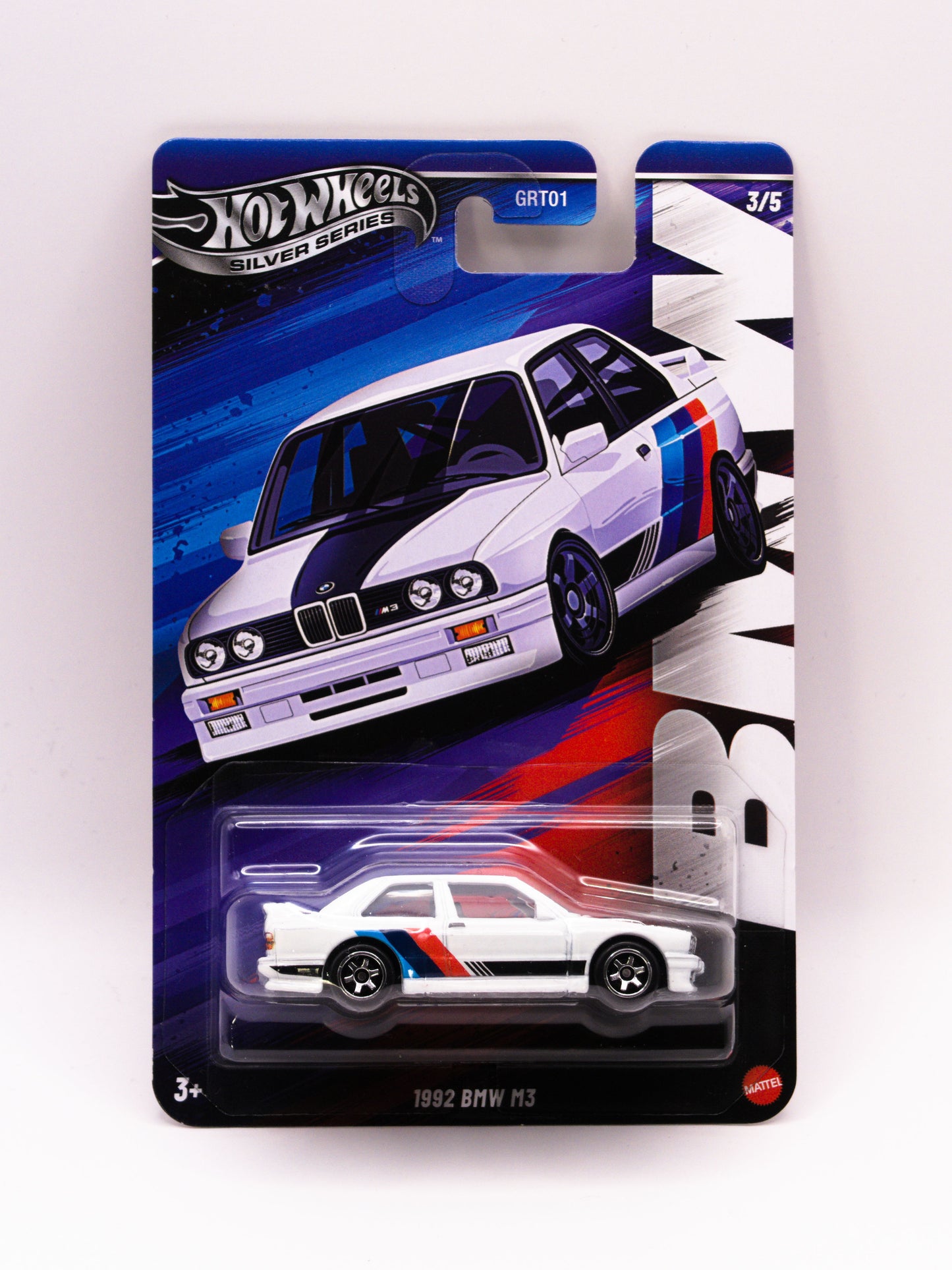 1992 BMW M3 Silver Series White