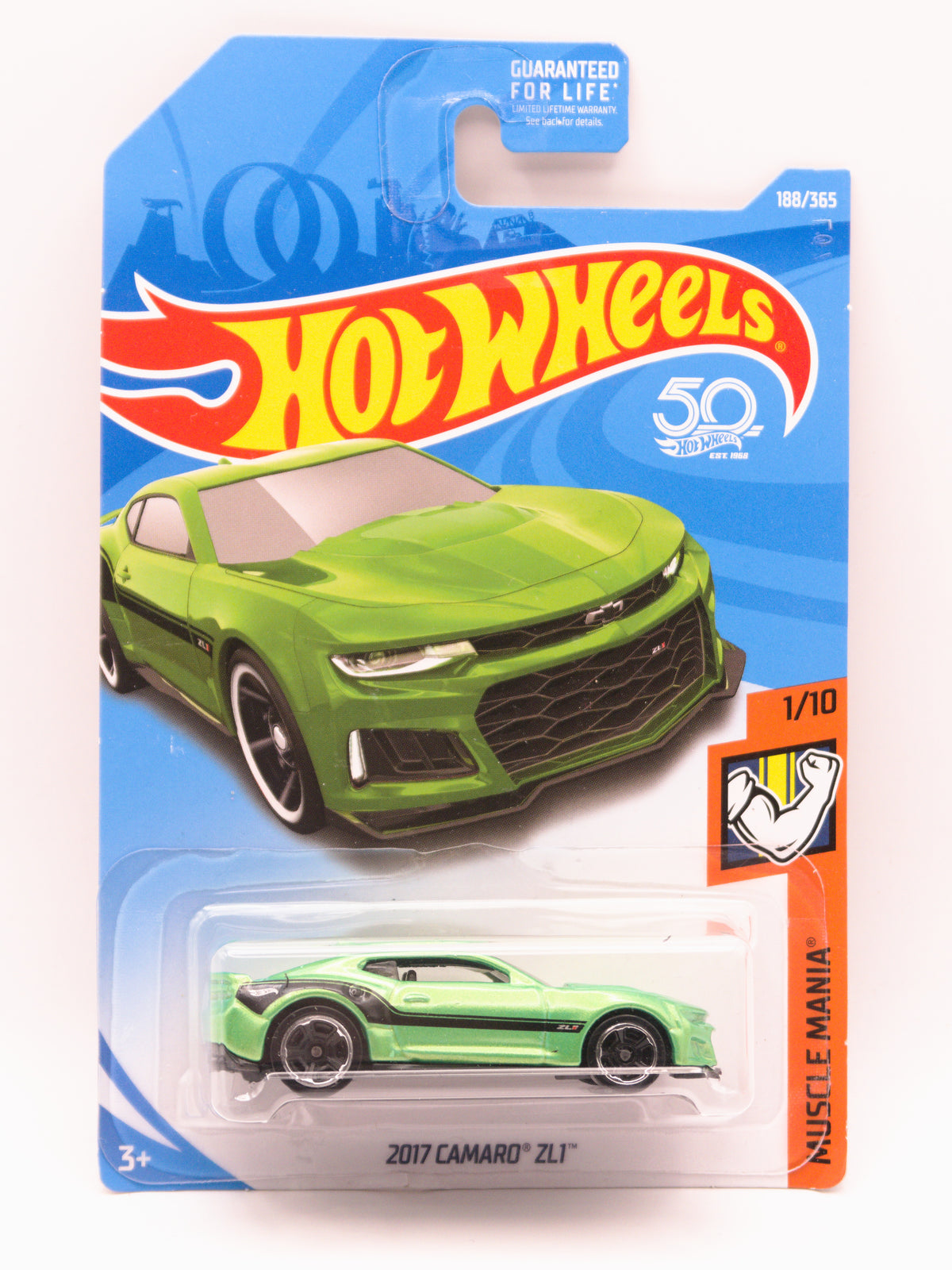 2017 Camaro ZL1 Zielony
