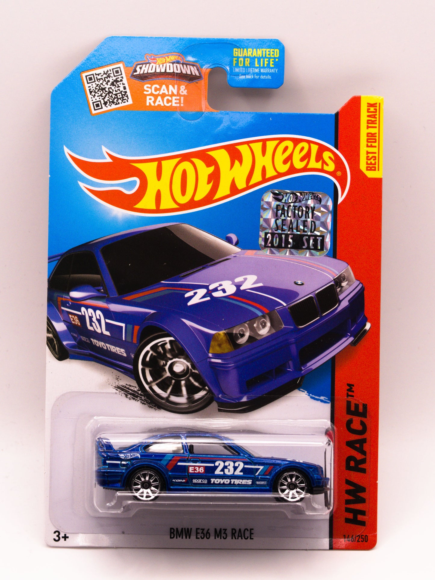 BMW E36 M3 Race Factory Sealed Blue