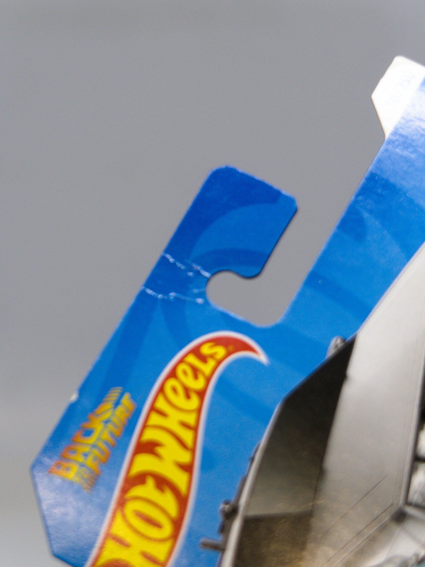 DMC Delorean Back to the future Time Machine - Hover Mode Gray *Damaged