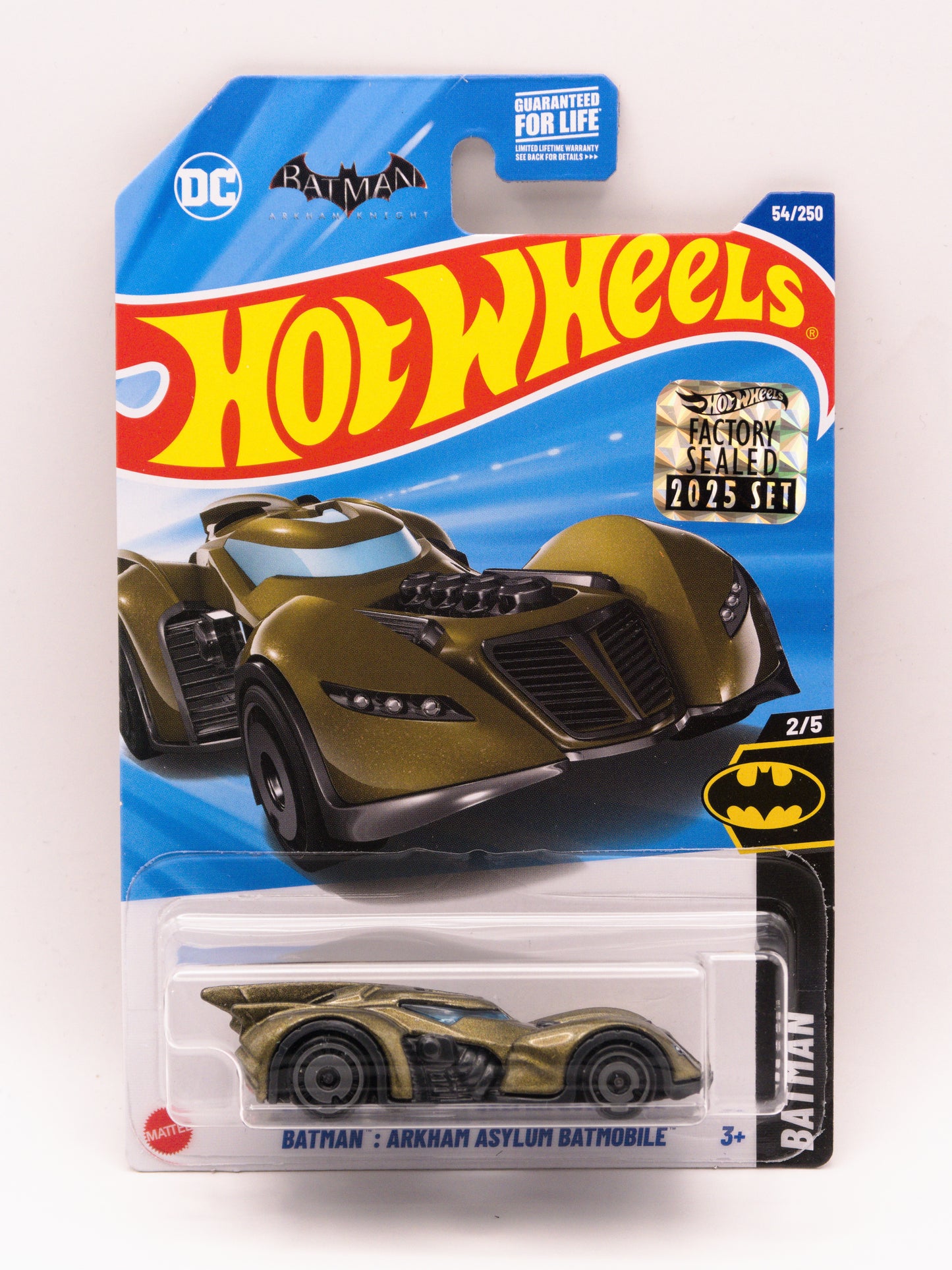 Batman Arkham Asylum Batmobile Zielony Factory Sealed
