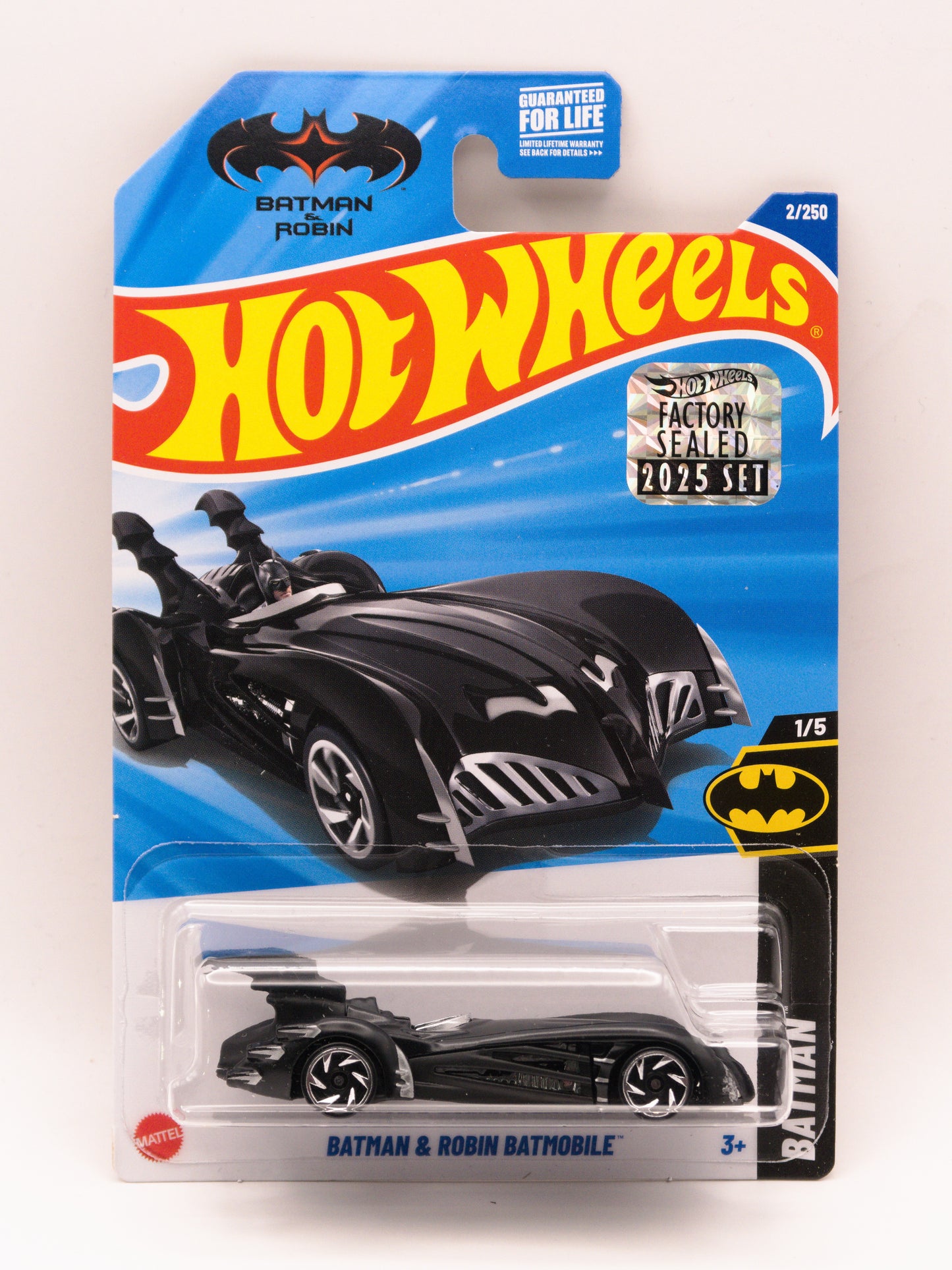 Batman and Robin Batmobile Czarny Factory Sealed