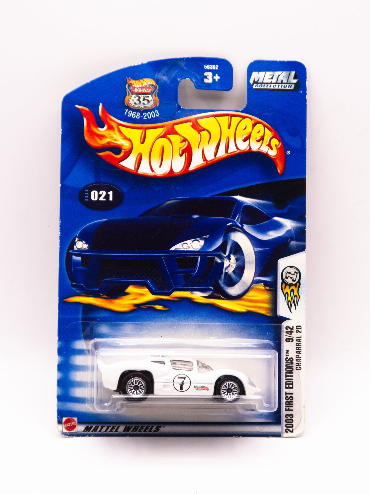 Chaparral 2D White *Card and Blister Pack