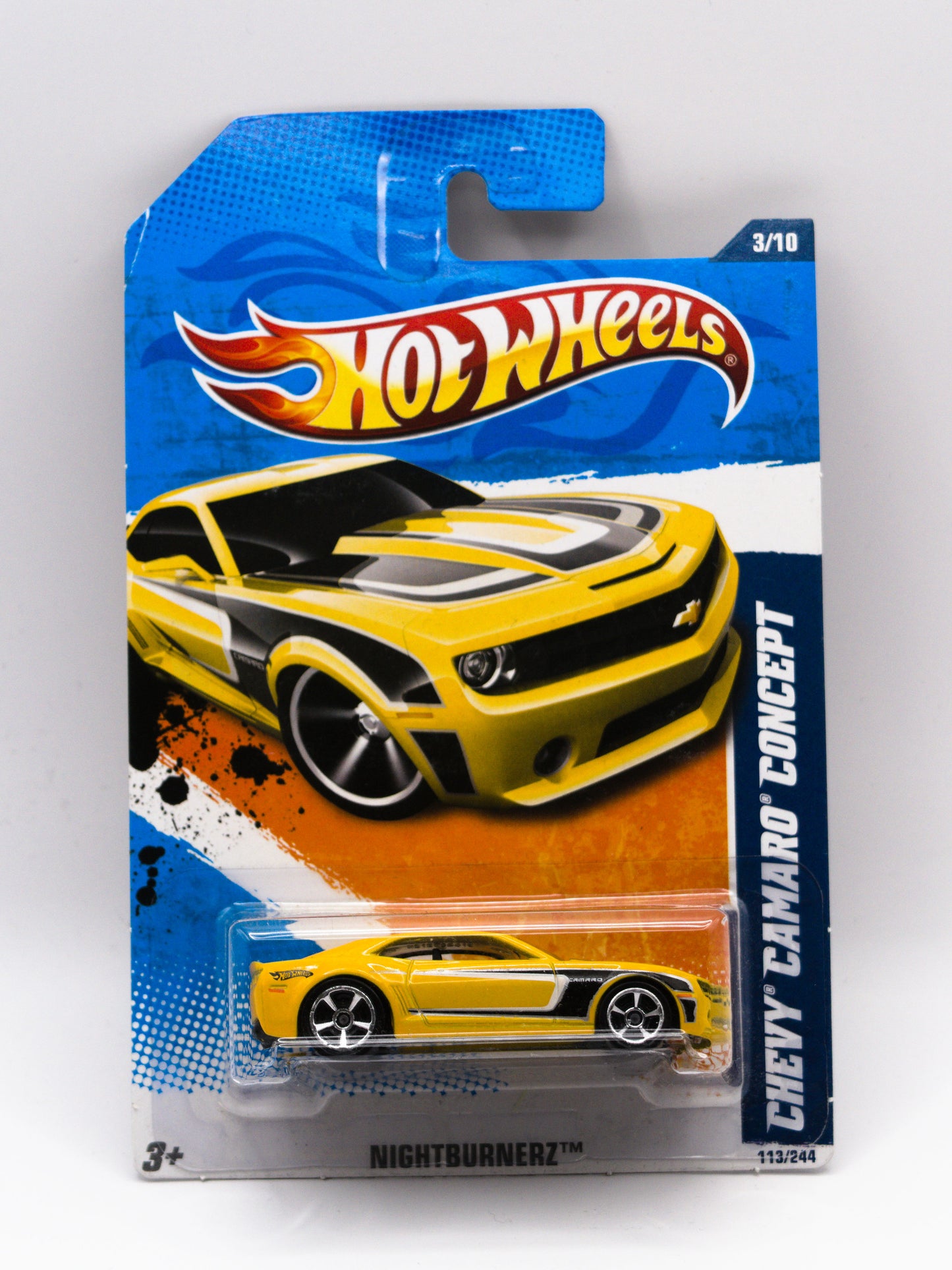 Chevrolet Camaro Concept Yellow *Damaged Card