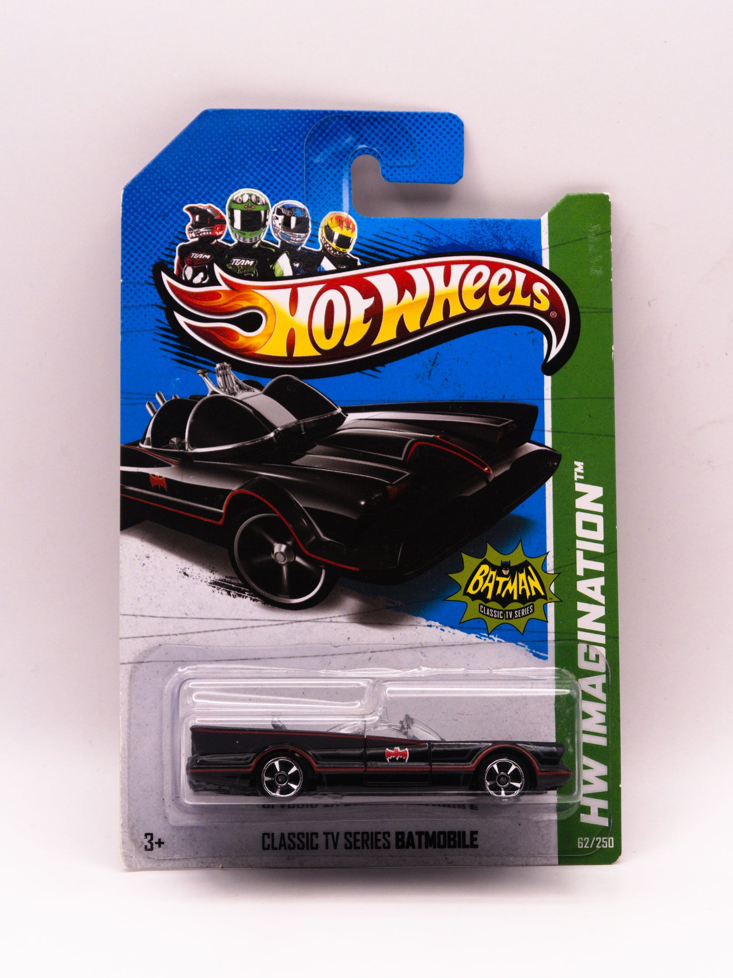 Classic TV Series Batmobile Black HW Imagination