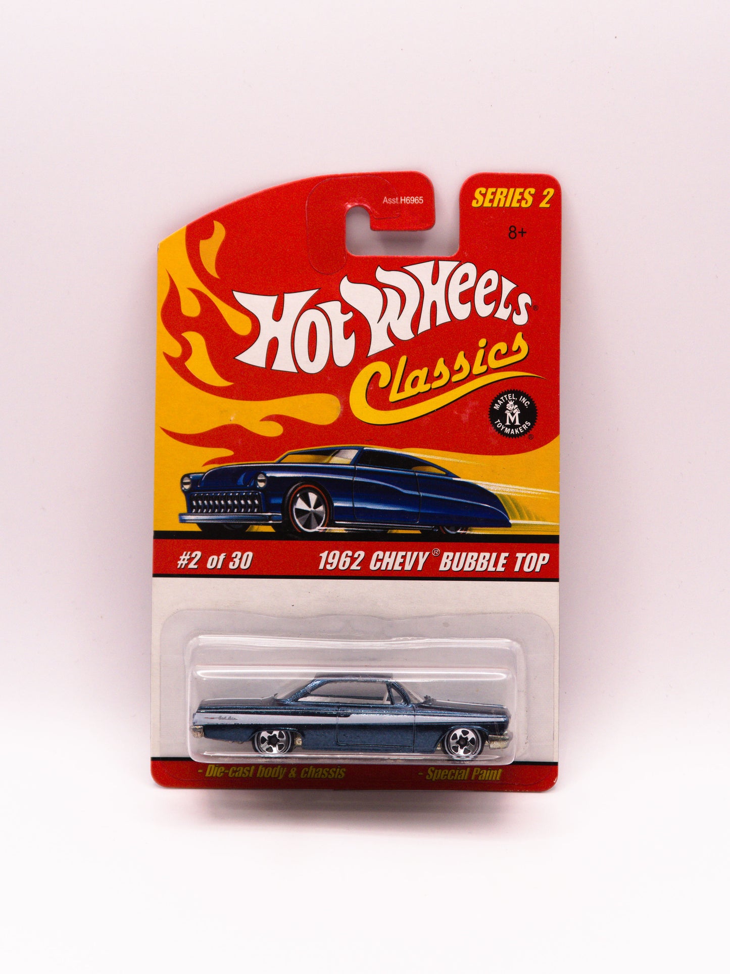 Hot Wheels Classics 1962 Chevy Bubble Top Blue