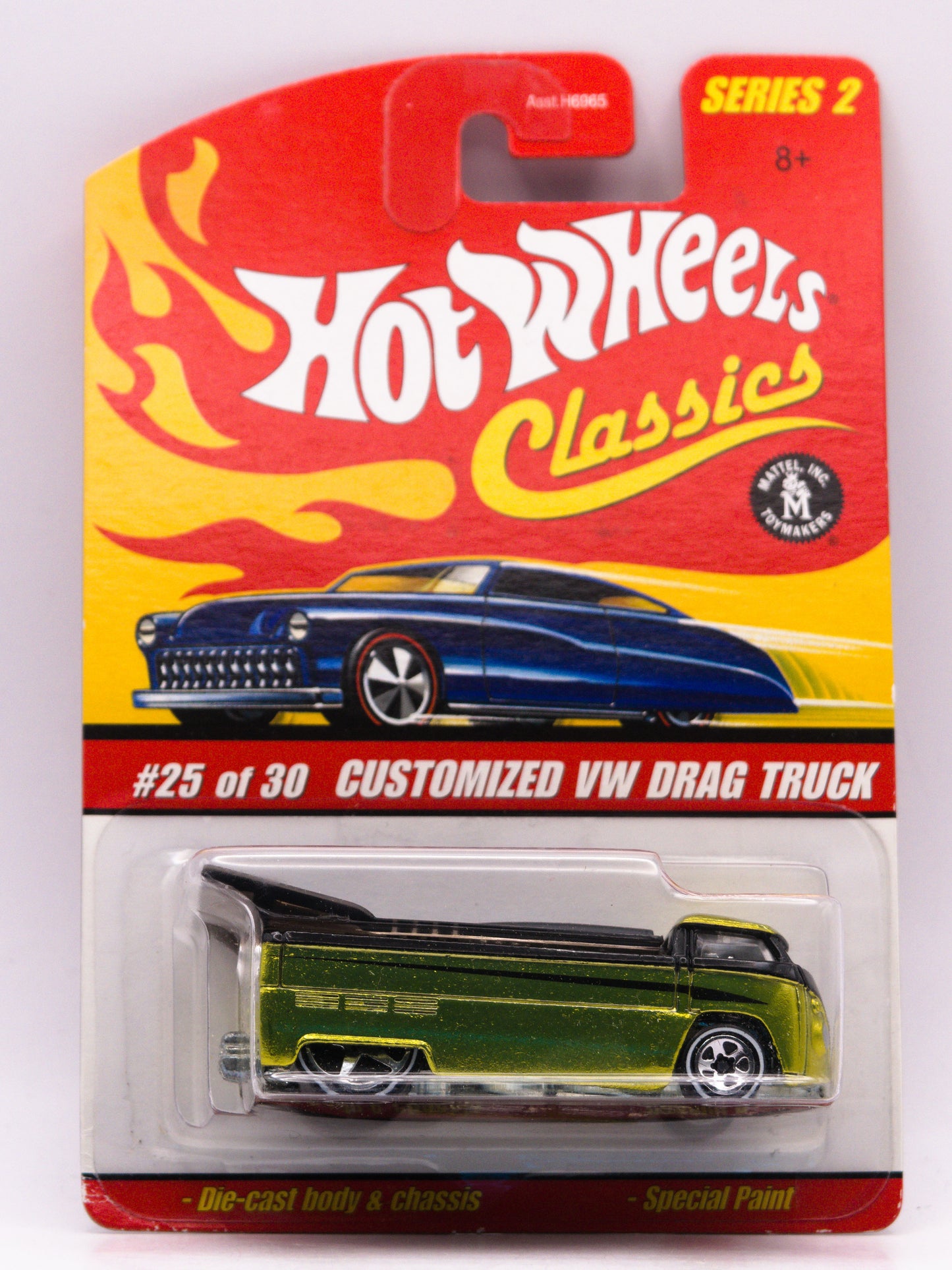 Hot Wheels Classics Customized VW Drag Truck Złoty