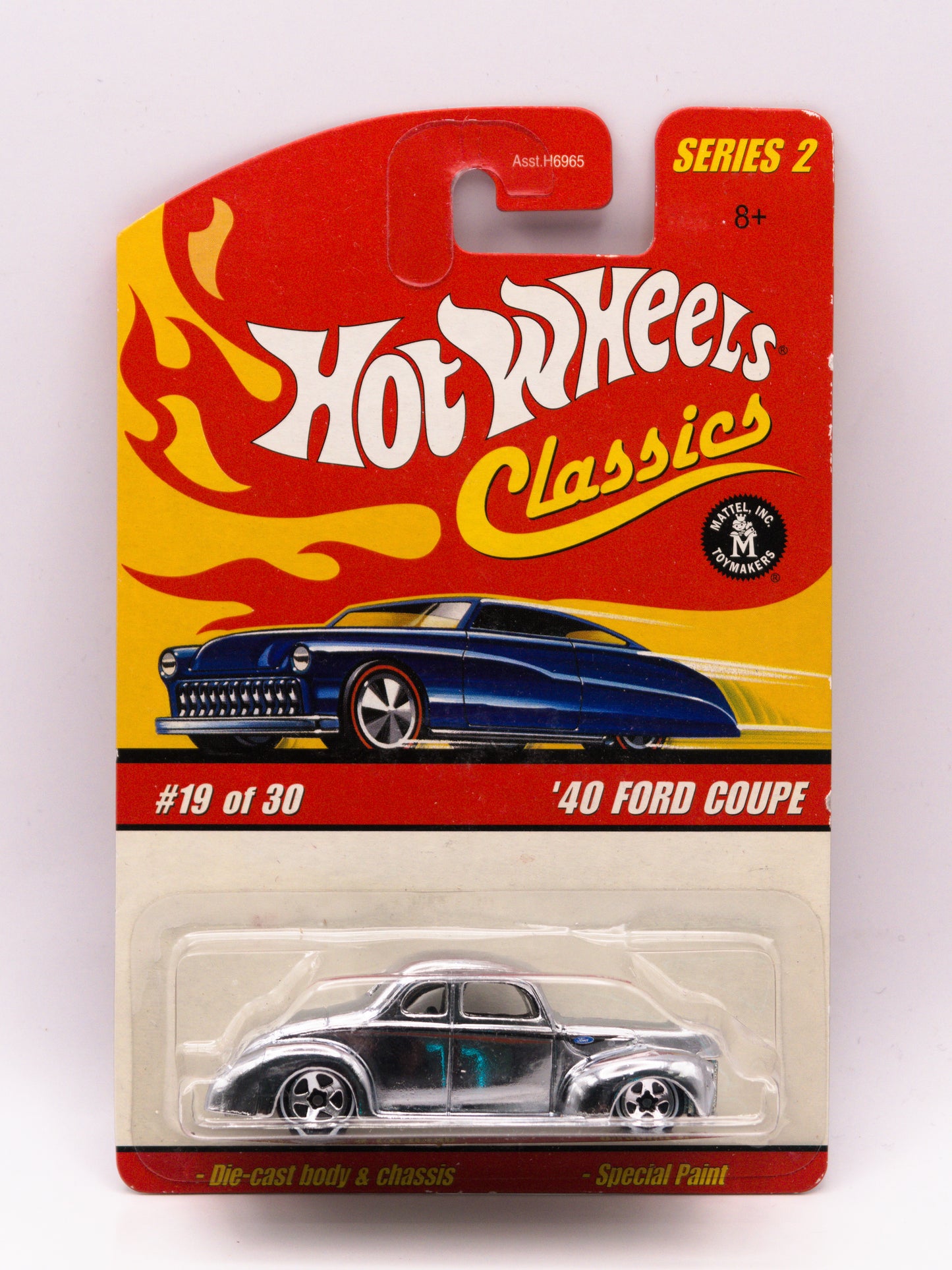 Hot Wheels Classics '40 Ford Coupe Srebrny