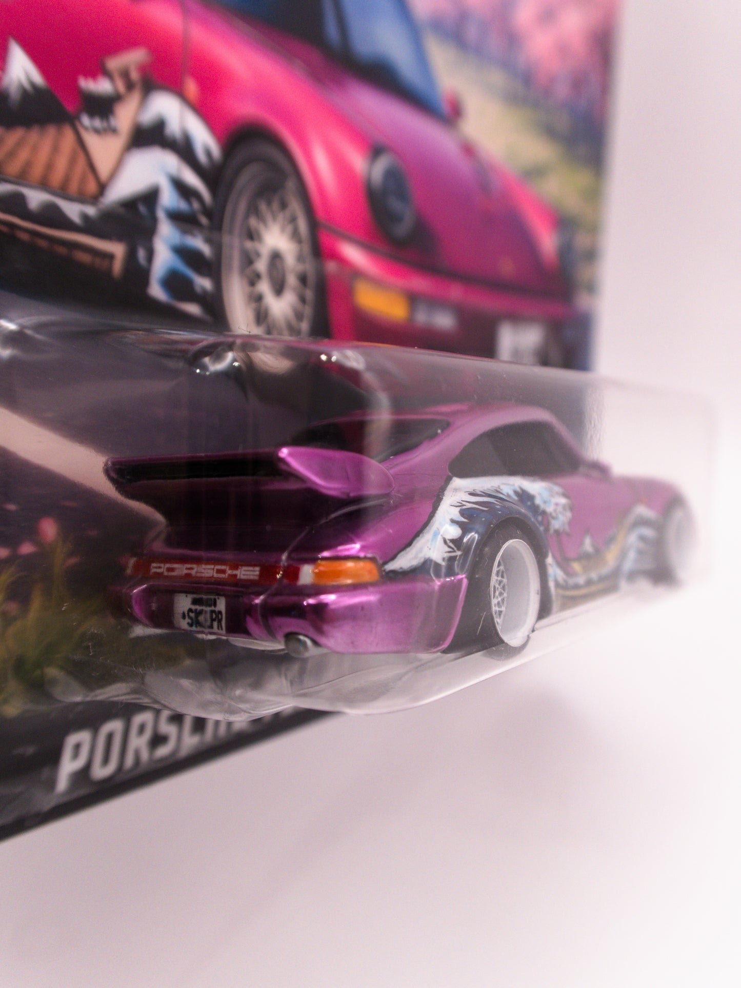 #4/10 HOT WHEELS CUSTOM SKALPER X CLOUDY CUSTOMS Porsche 911 Carrera RS 3.8