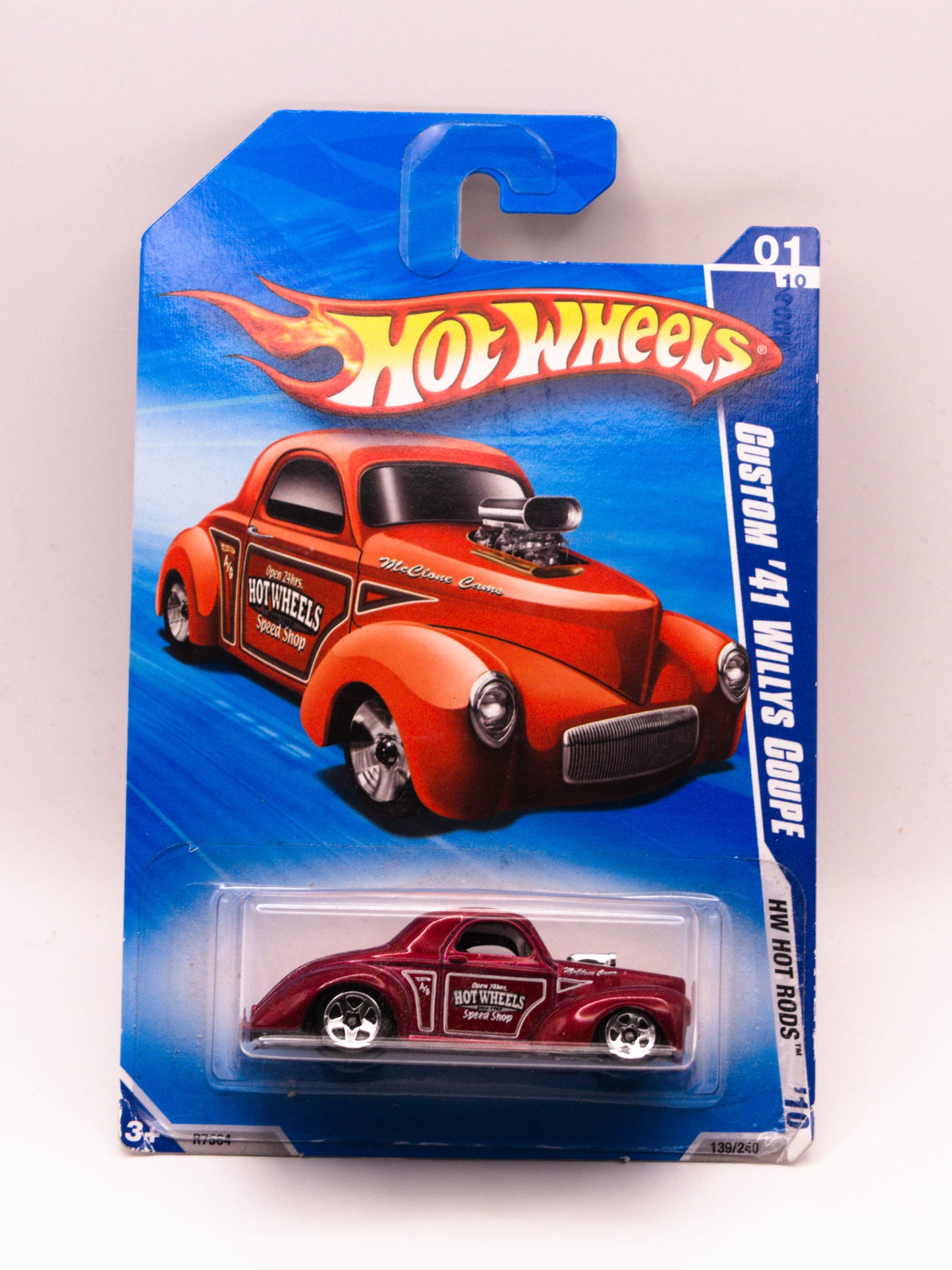 Custom '41 Willys Coupe Red