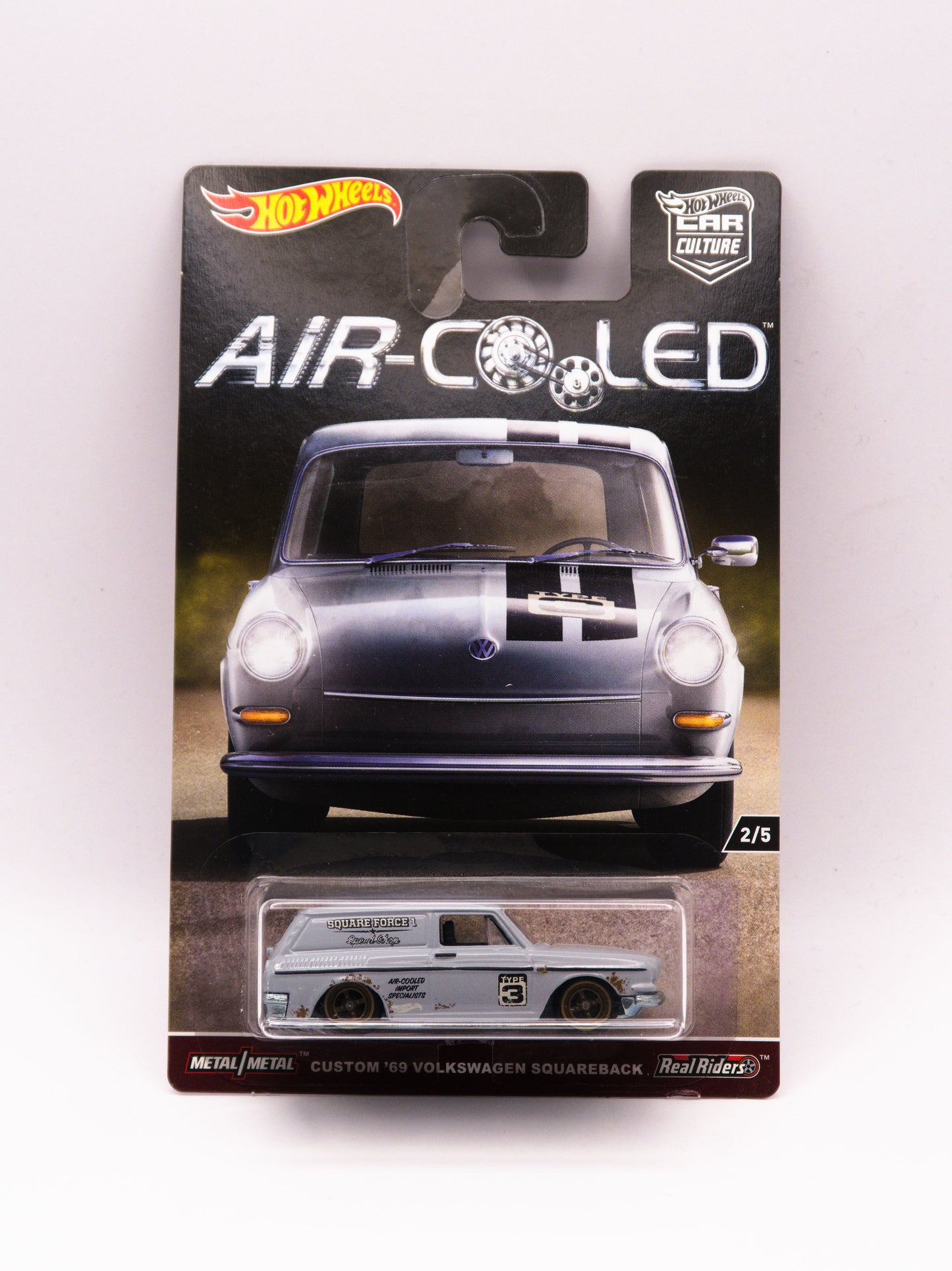 Custom '69 Volkswagen Squareback Air Cooled Premium Gray