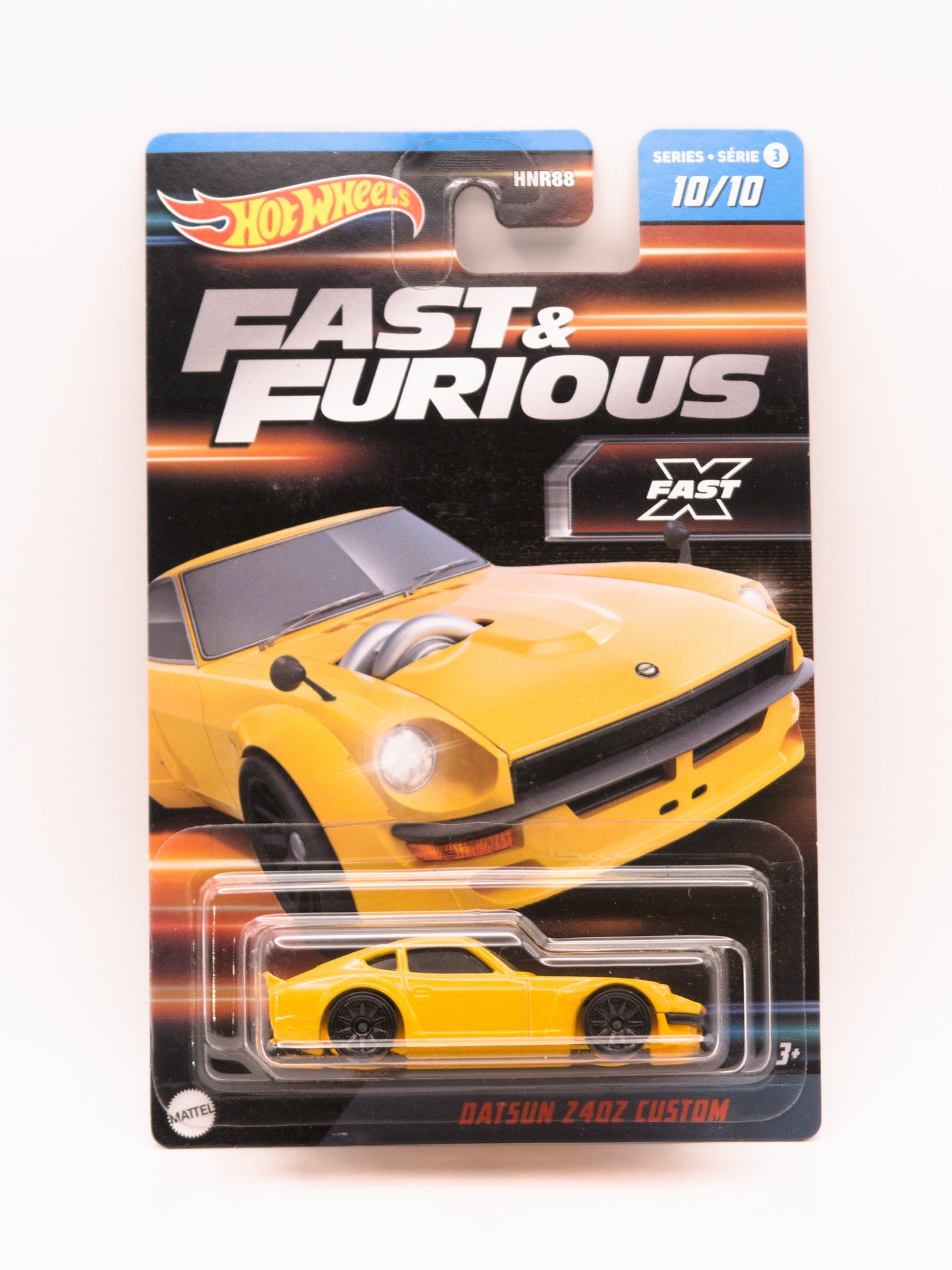 Datsun 240Z Custom Fast and Furious Żółty