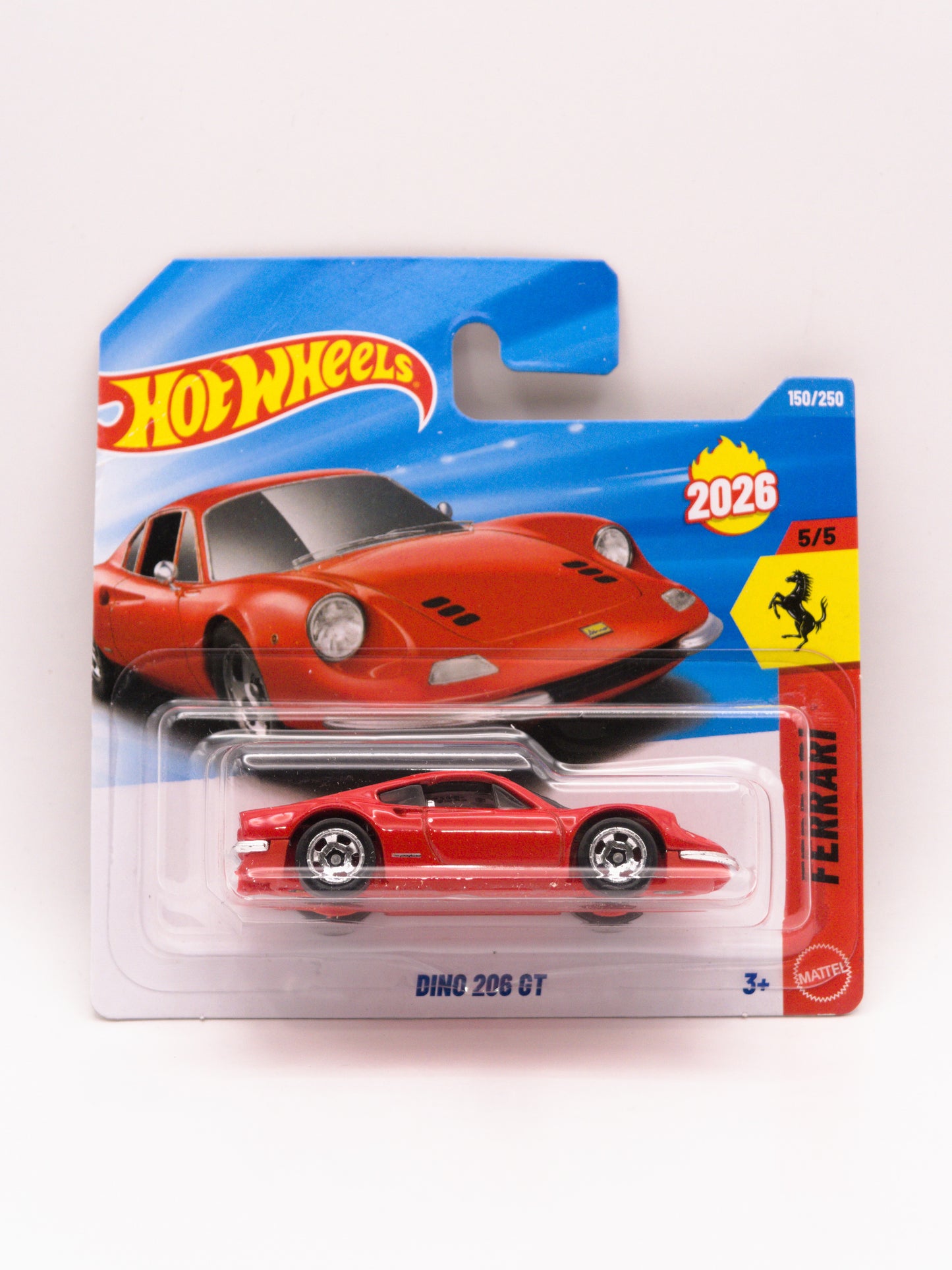 Ferrari Dino 206 GT Czerwony