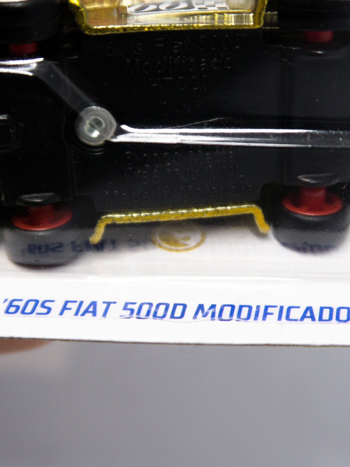 Super Treasure Hunt Fiat 500 Modificado - SHORT CARD *Card dulling