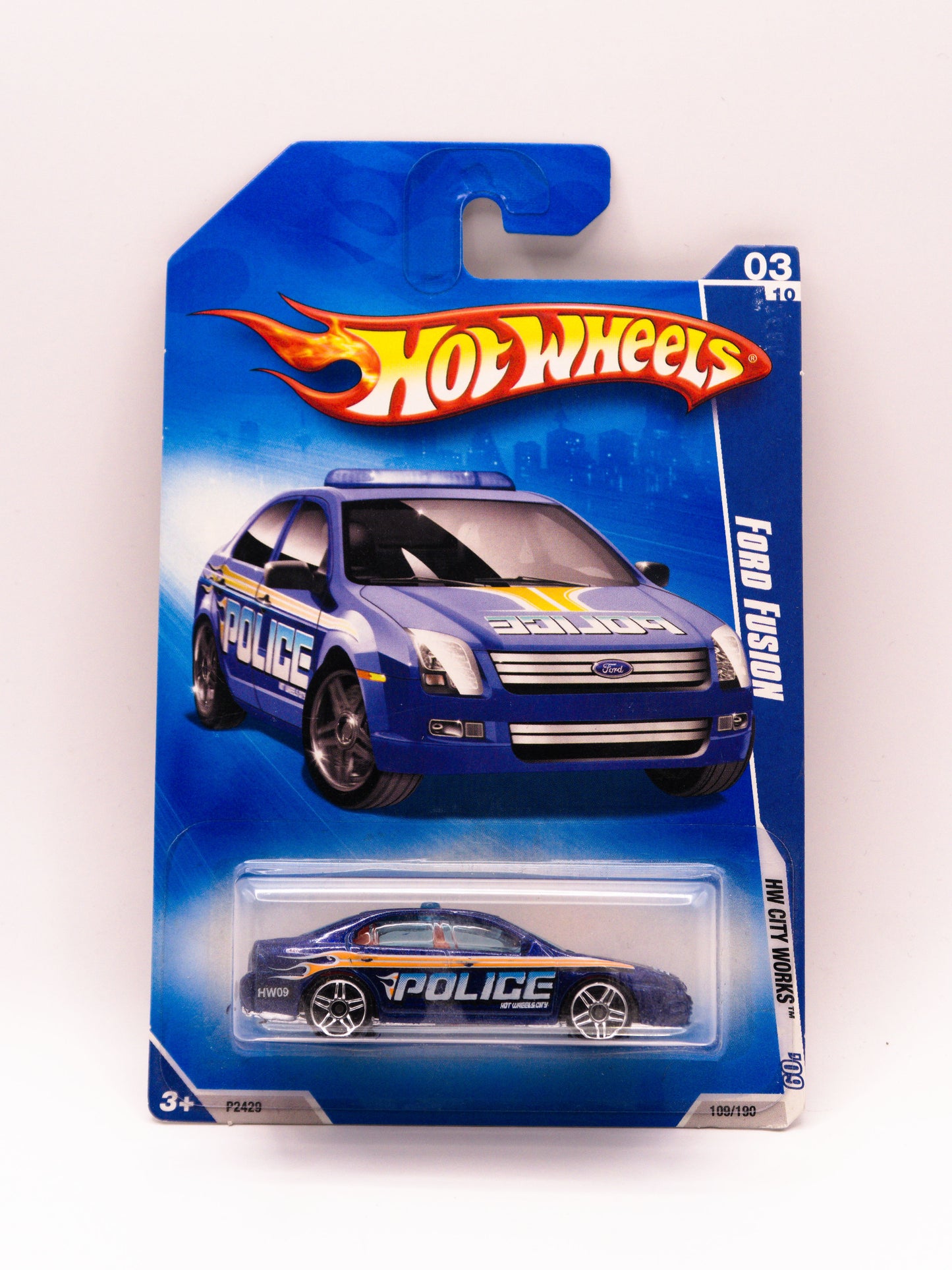 Ford Fusion Police Blue