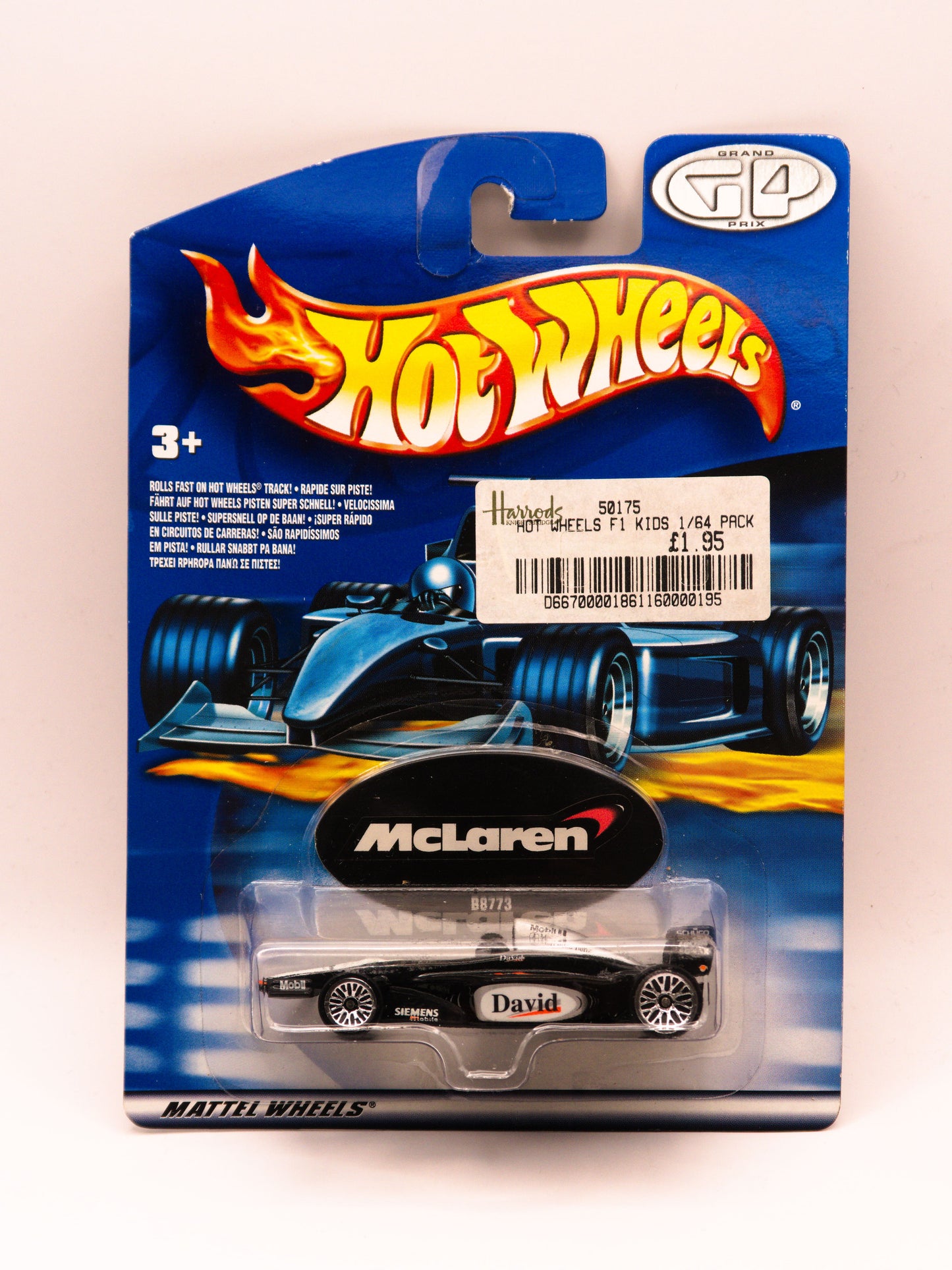 Formula 1 F1 McLaren David Car *Card