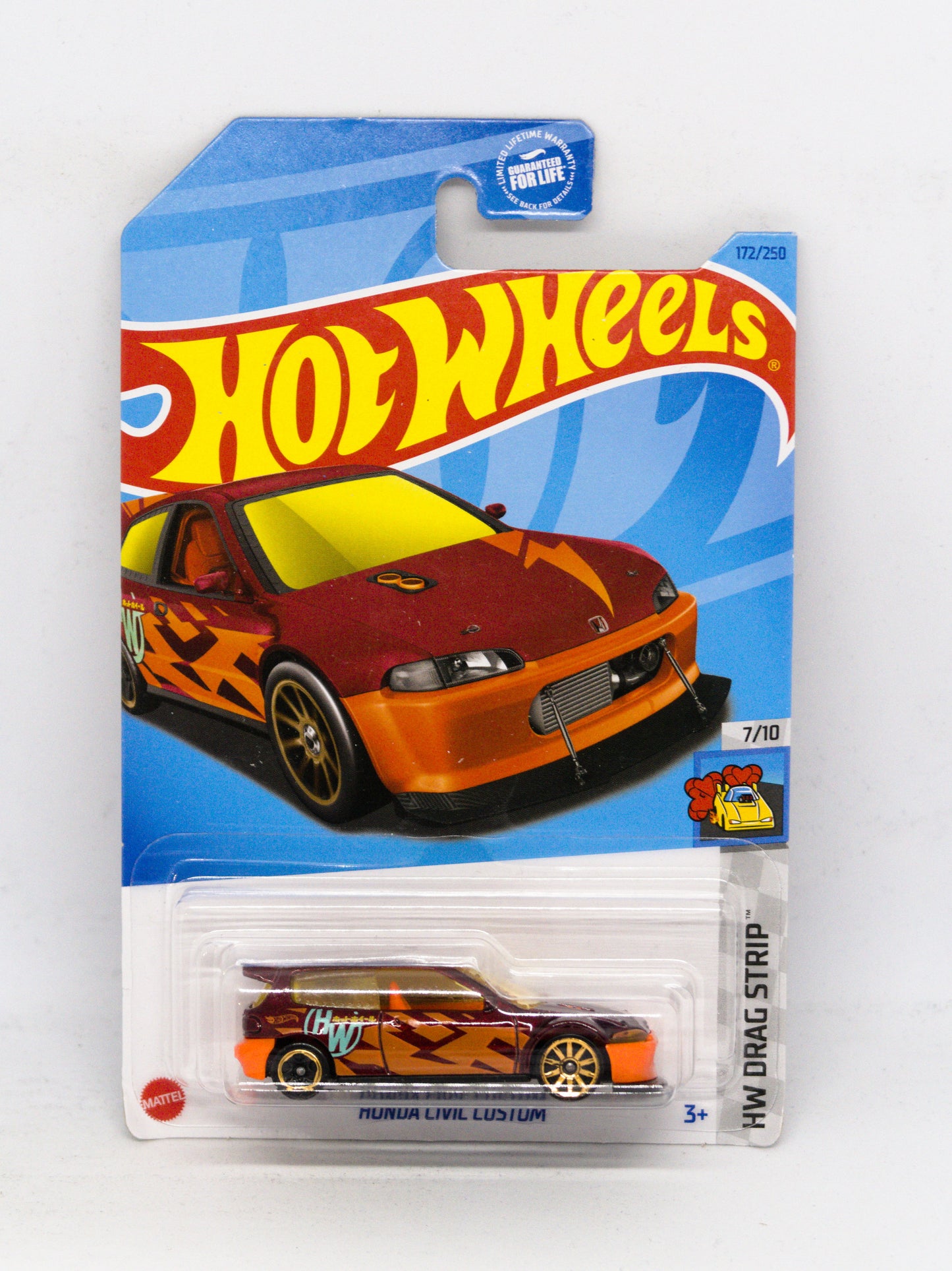 Honda Civic Custom Orange - KROGER Exclusive