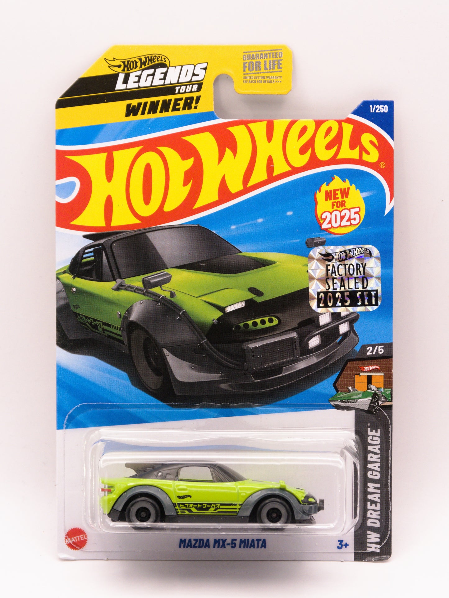 Mazda MX-5 Miata Zielony Legends Tour Factory Sealed