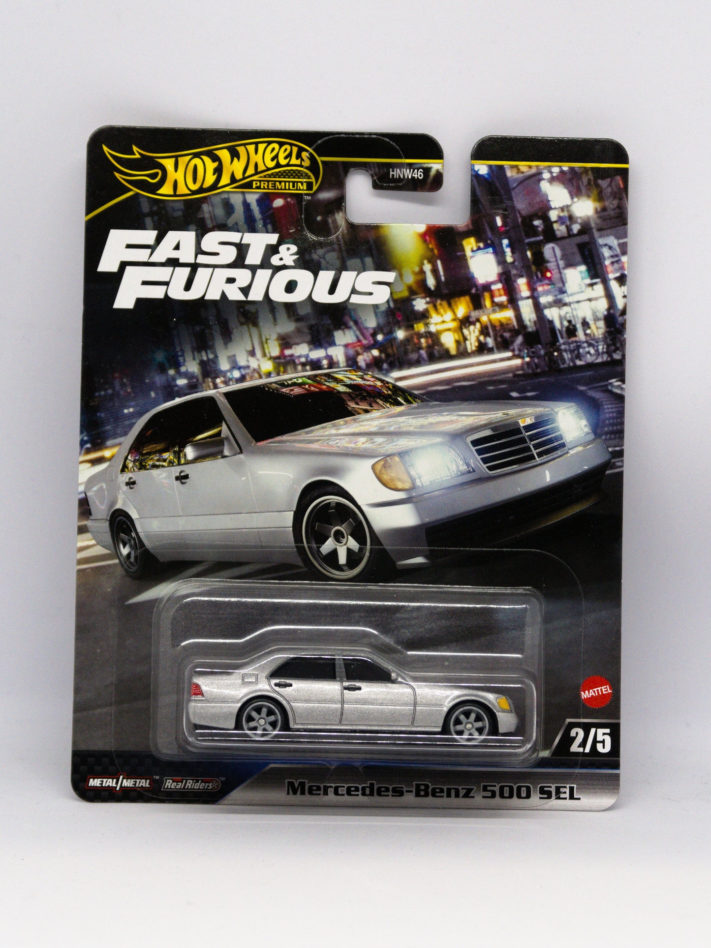 Mercedes-Benz 500 SEL Silver Fast and Furious Premium