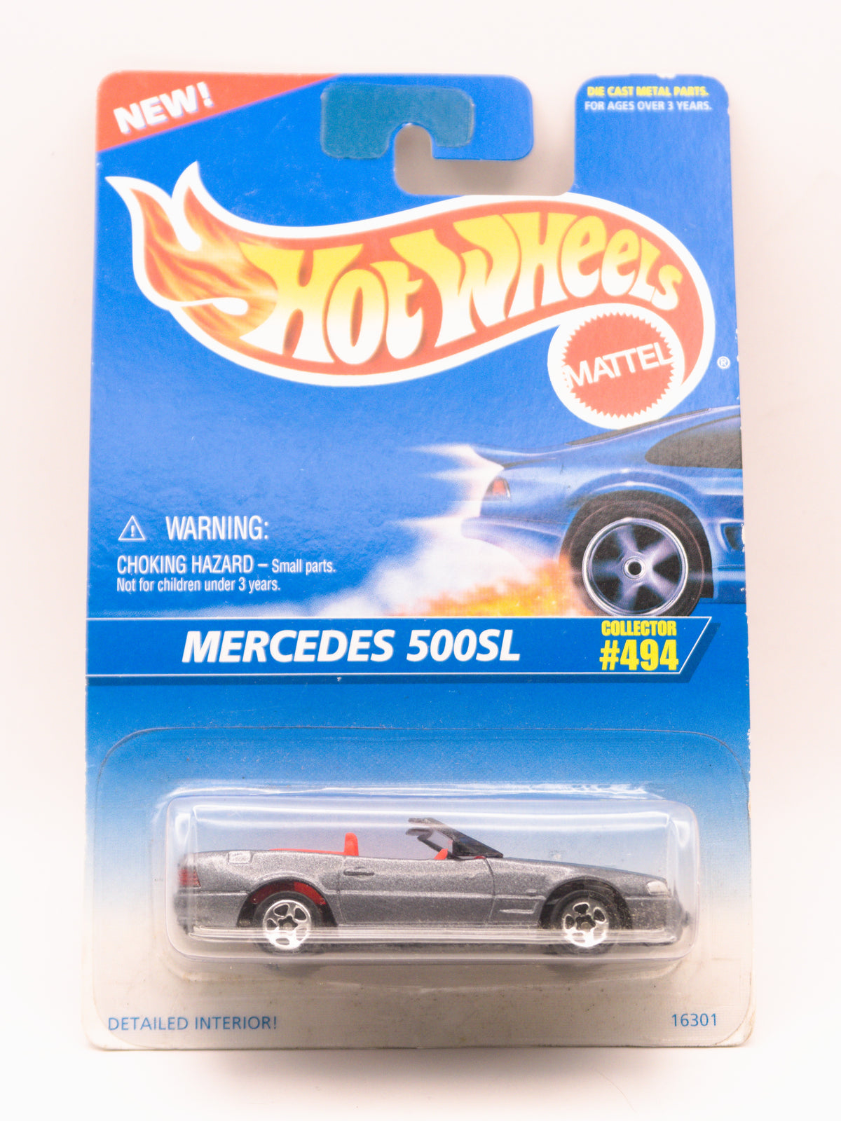Mercedes 500SL Szary