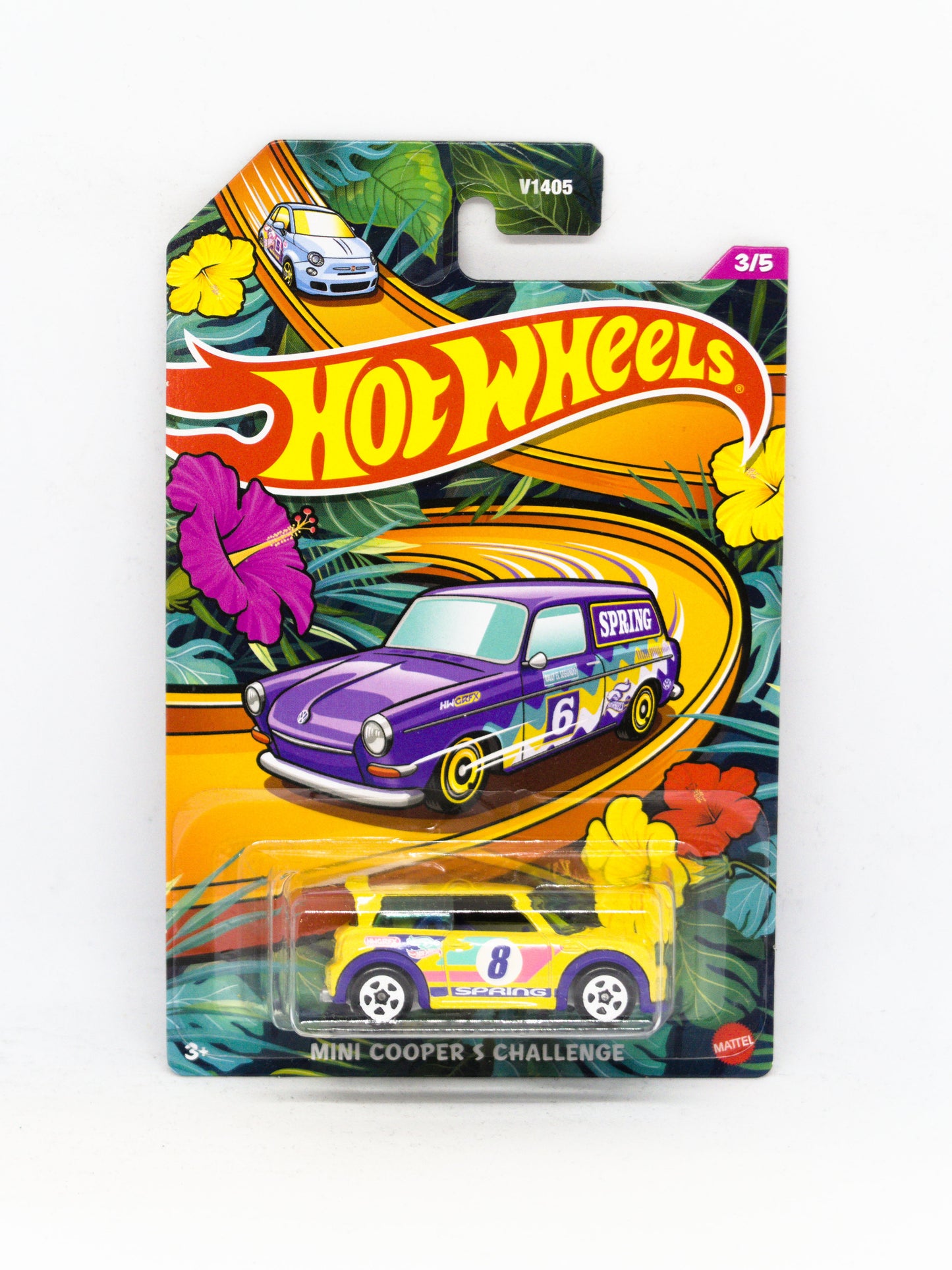 Mini Cooper S Challenge Yellow Spring