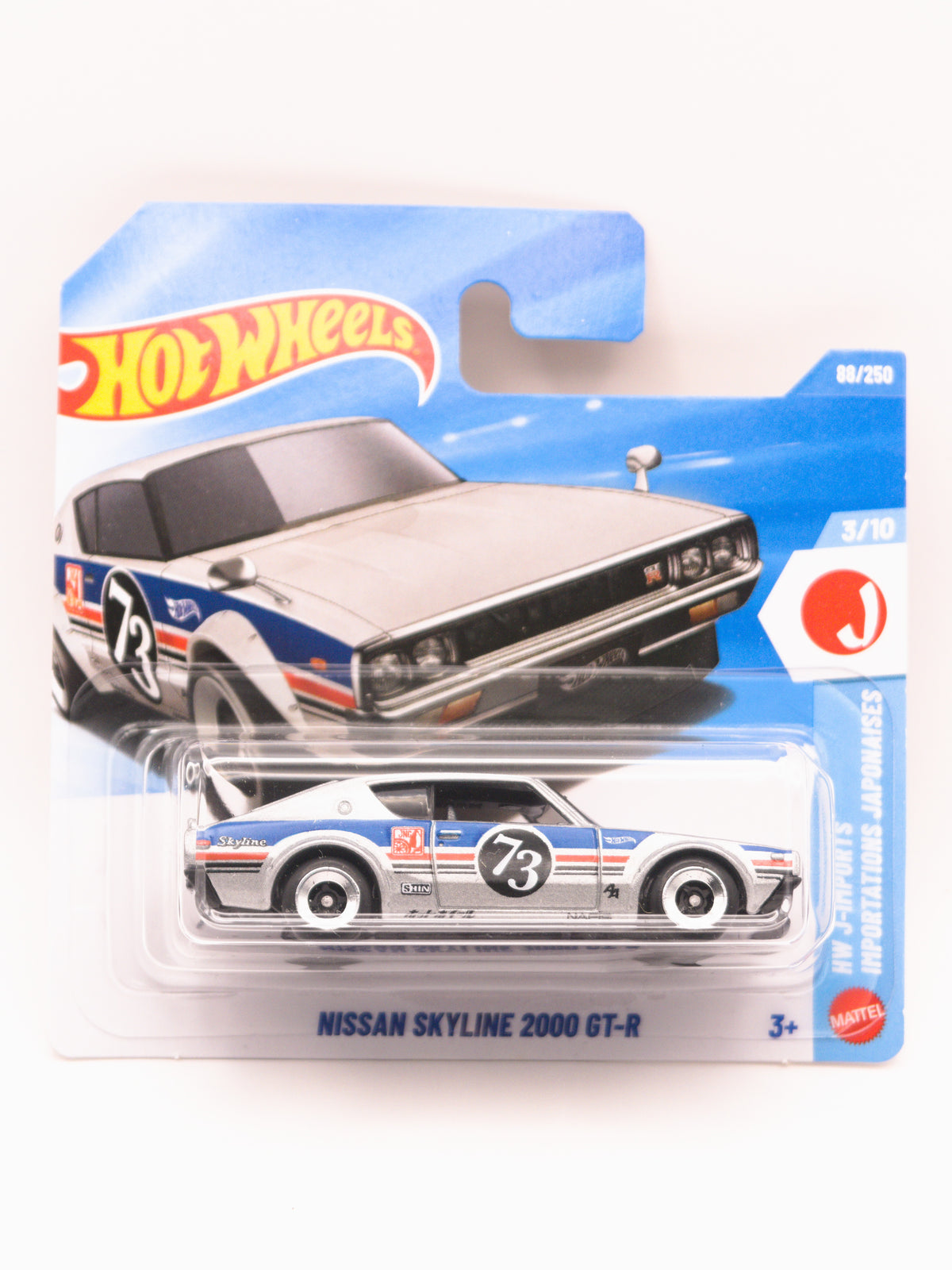 Nissan Skyline 2000 GT-R Srebrny
