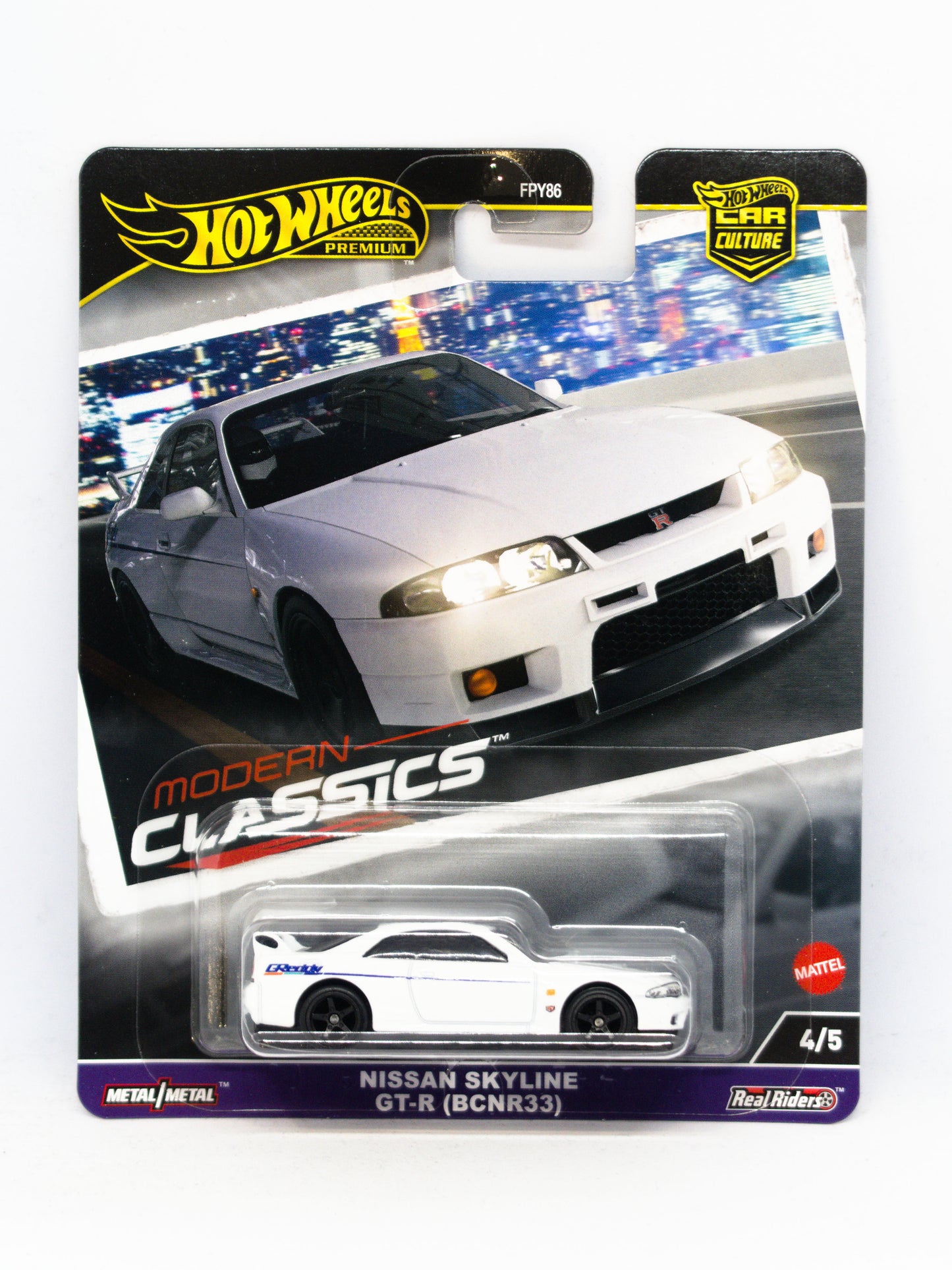 Nissan Skyline GT-R (BCNR33) R33 Premium Modern Classics White