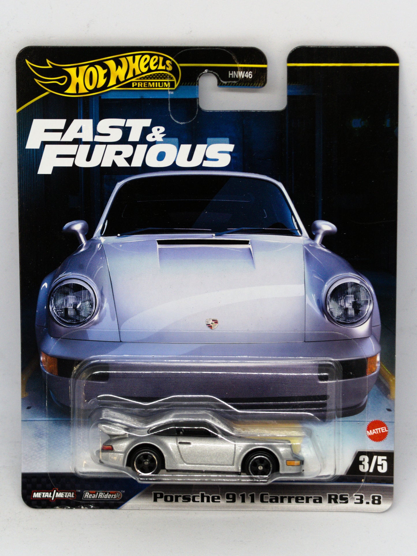 Porsche 911 Carrera RS 3.8 Premium Silver Fast and Furious