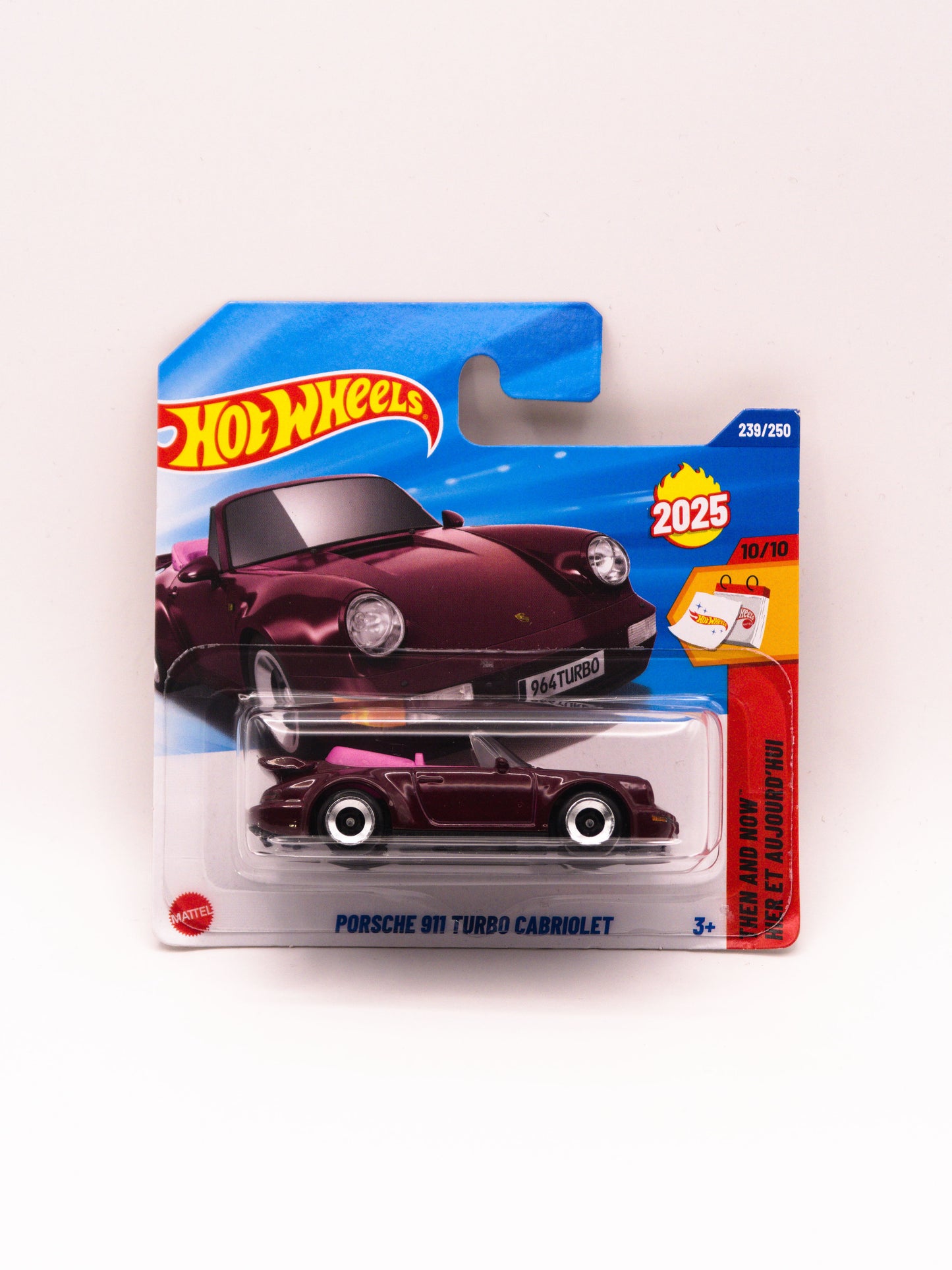 Porsche 911 Turbo Cabriolet Purple with Pink Interior