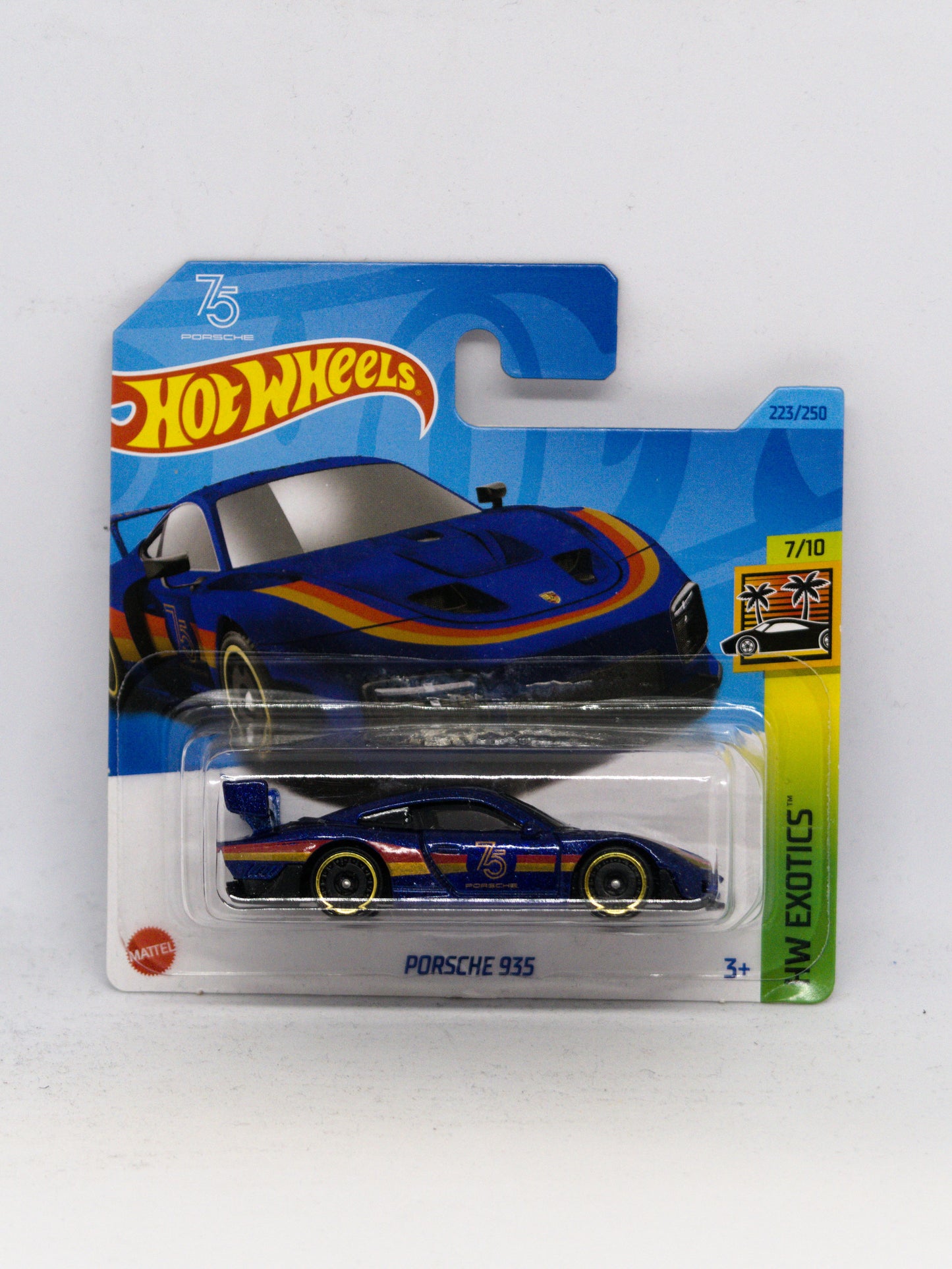 Porsche 935 Blue SHORT CARD