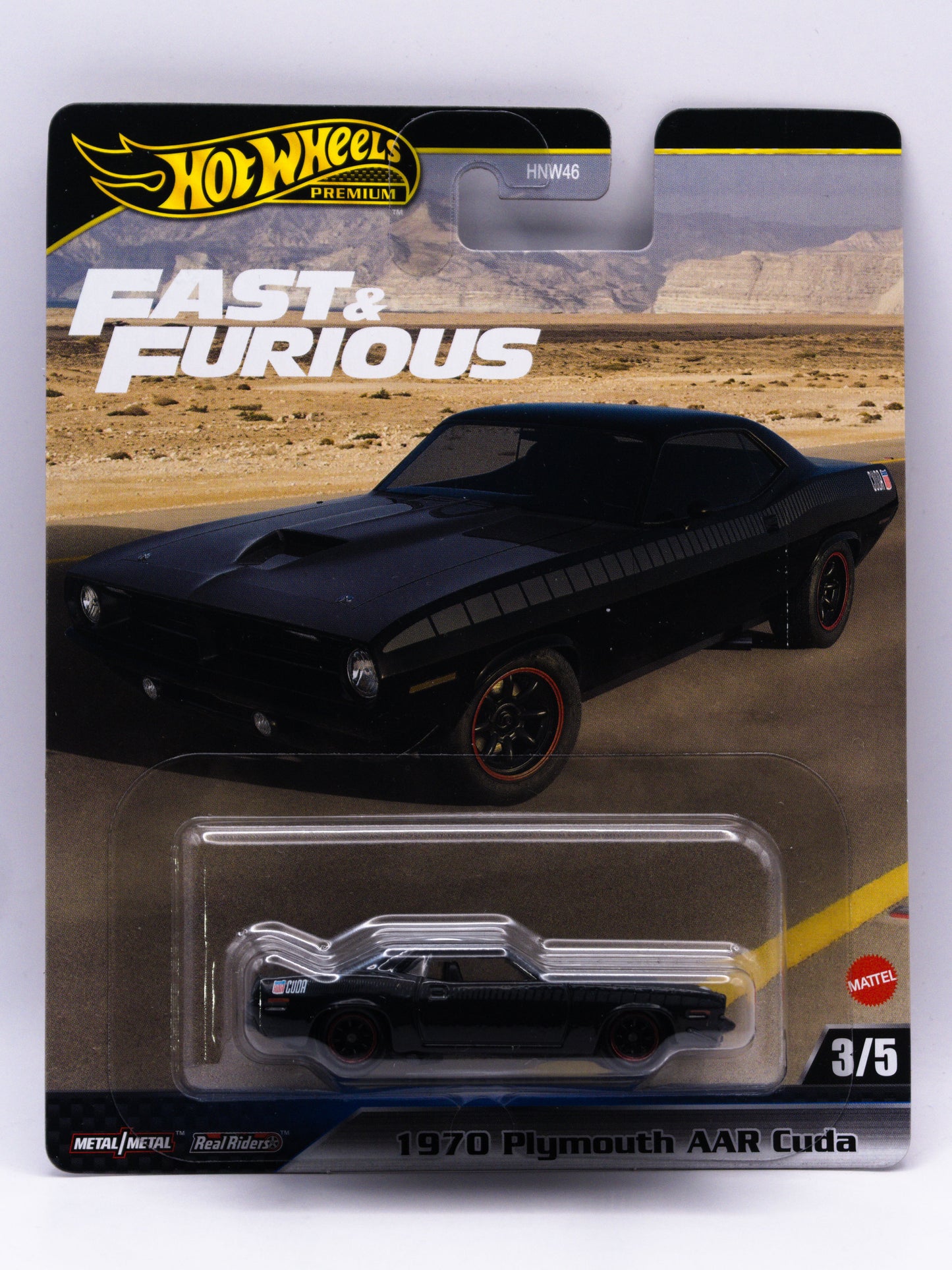 1970 Plymouth AAR Cuda Fast and Furious Premium Black