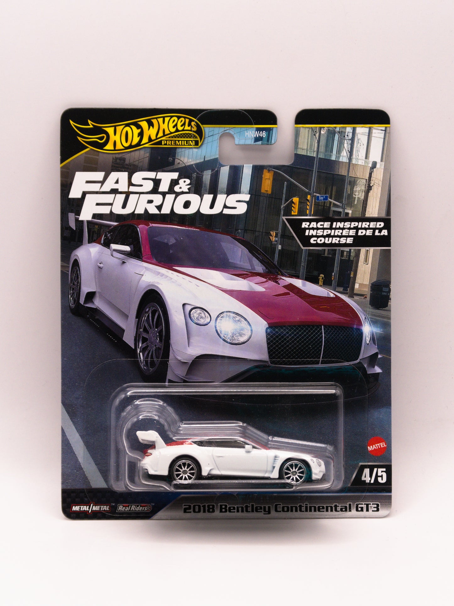 2018 Bentley Continental GT3 Biały Fast and Furious