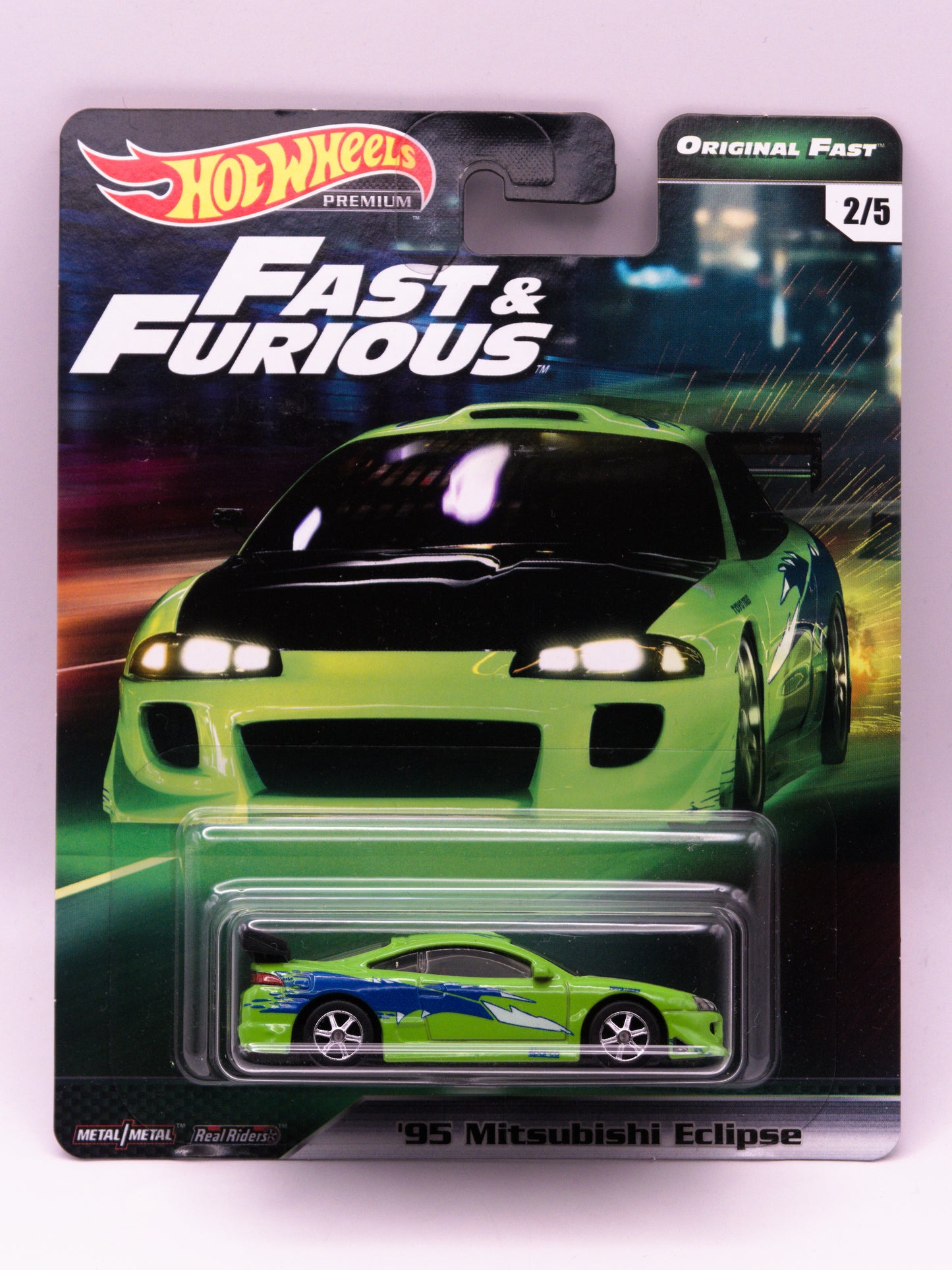 '95 Mitsubishi Eclipse Green Fast and Furious Premium