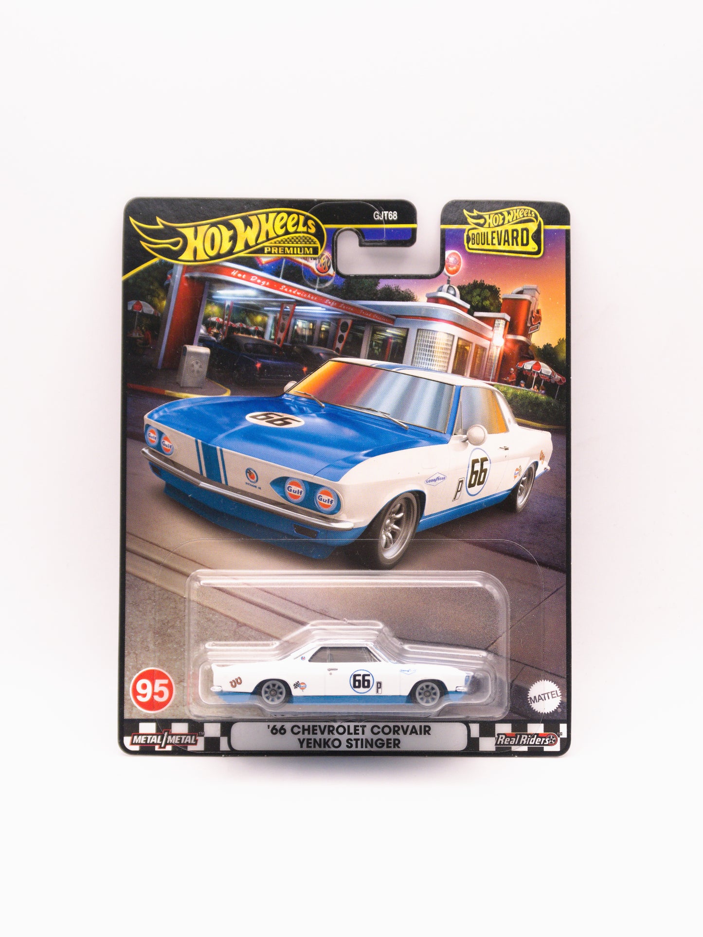'66 Chevrolet Corvair Yenko Stinger Premium Boulevard Biały Gulf