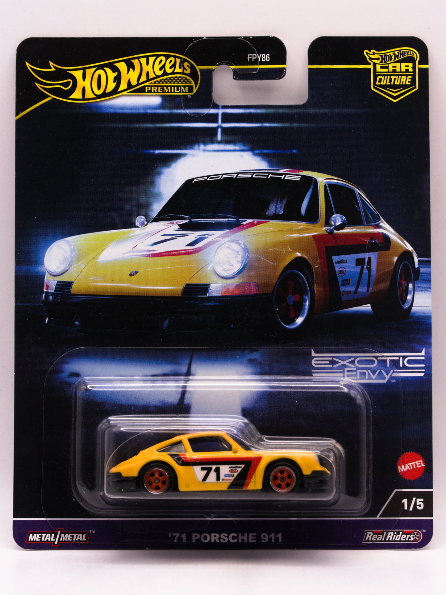 '71 Porsche 911 Premium Yellow
