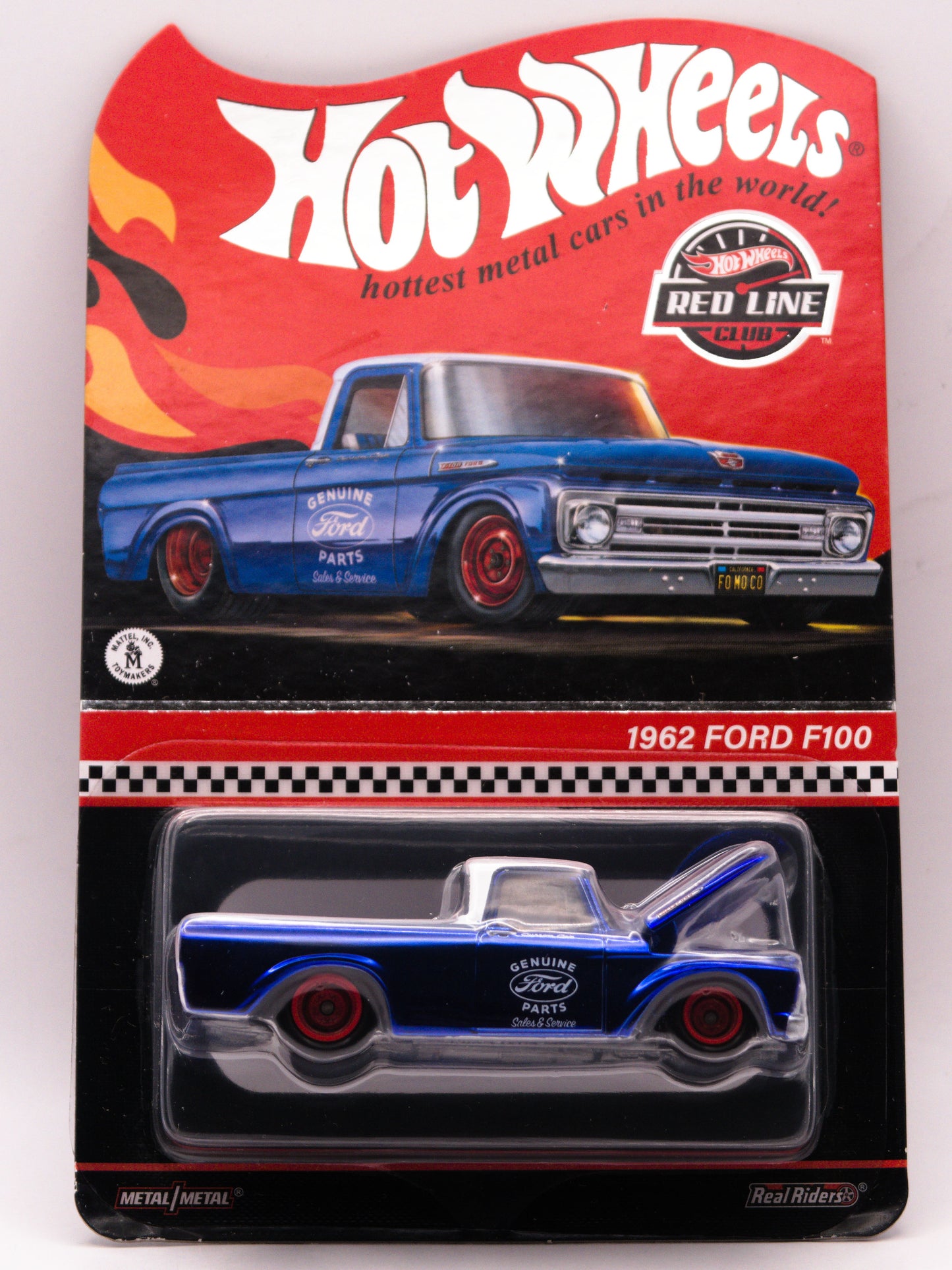 Red Line Club RLC 1962 Ford F-100 Blue #6416/30000