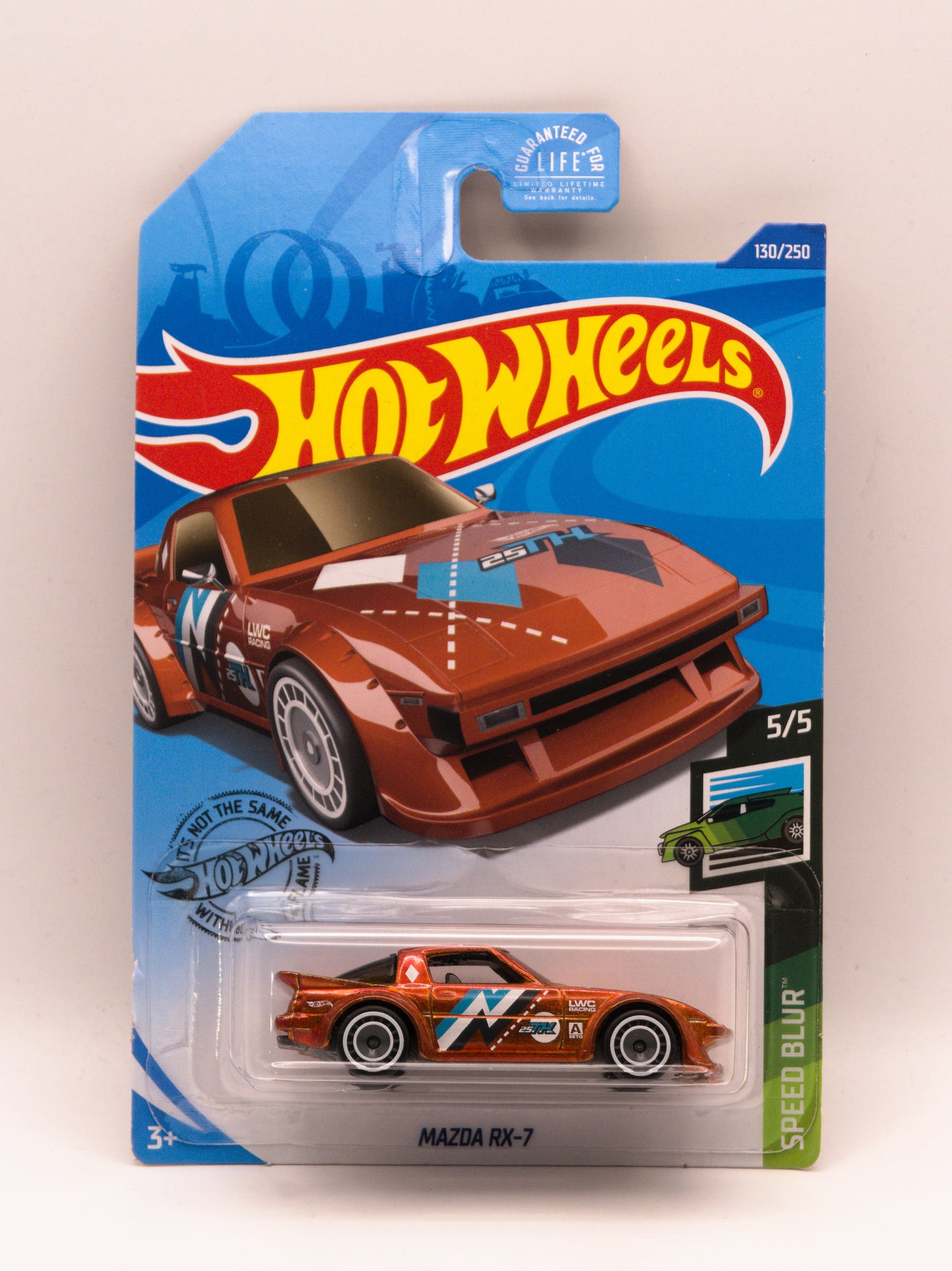 Super Treasure Hunt STH Mazda Rx-7 Pomarańczowa