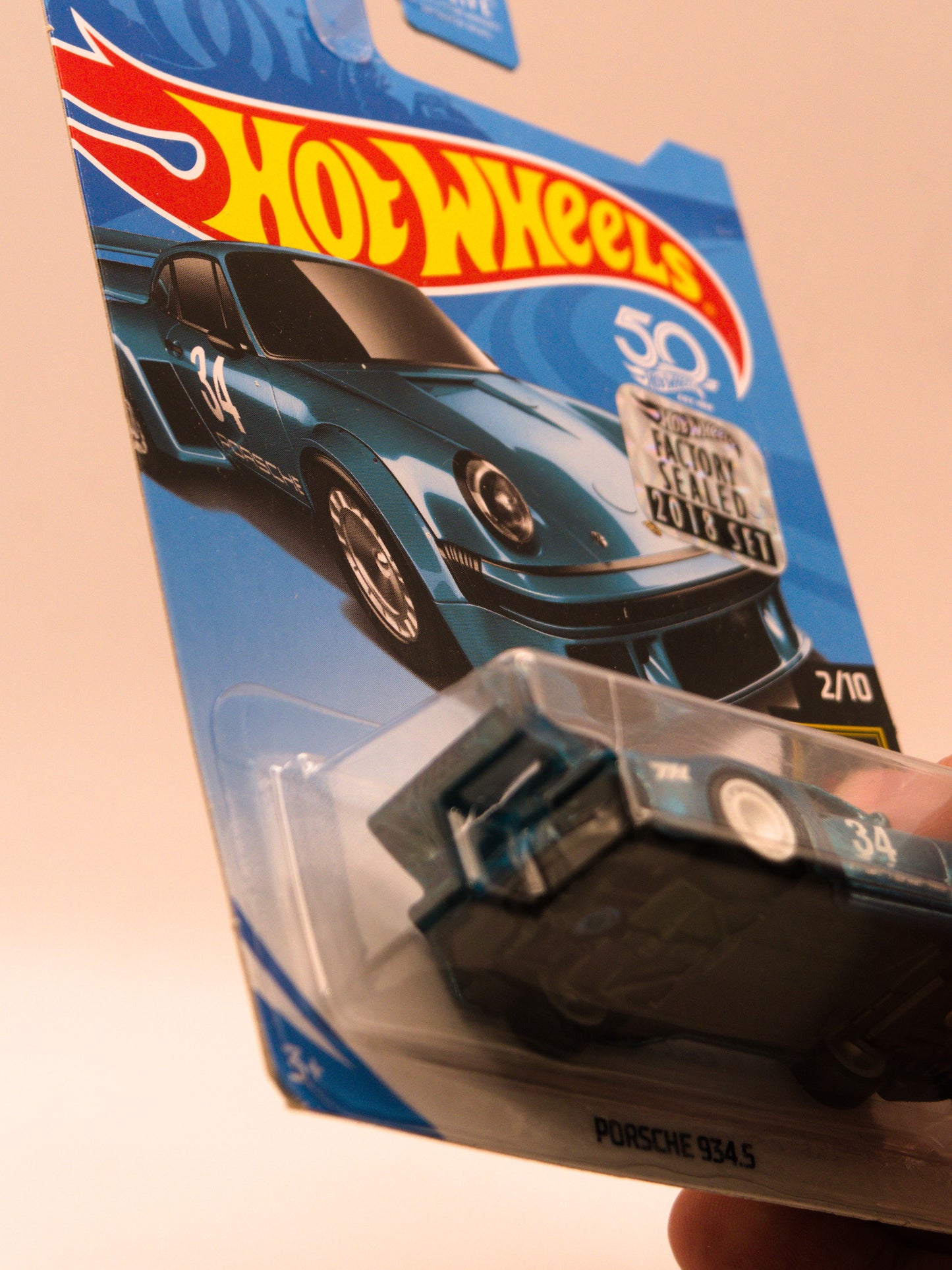 Super Treasure Hunt STH Porsche 934.5 Turquoise Factory Sealed