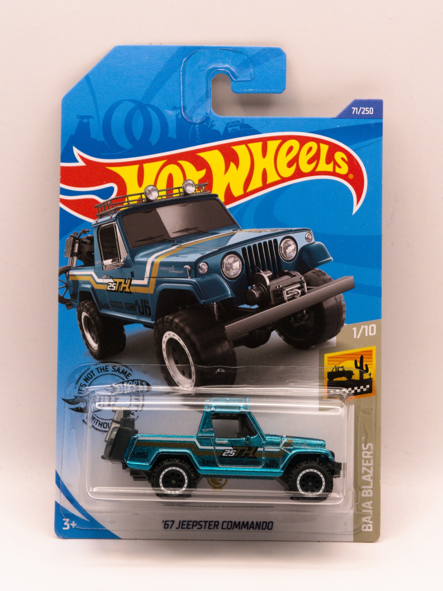 Super Treasure Hunt STH '67 Jeepster Commando Niebieski