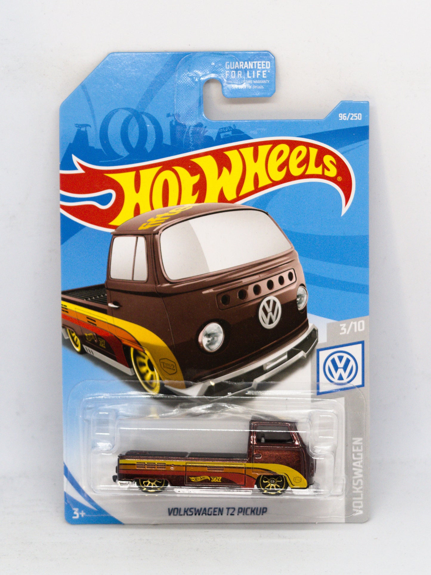 Super Treasure Hunt Volkswagen T2 Pickup Brown *DAMAGED